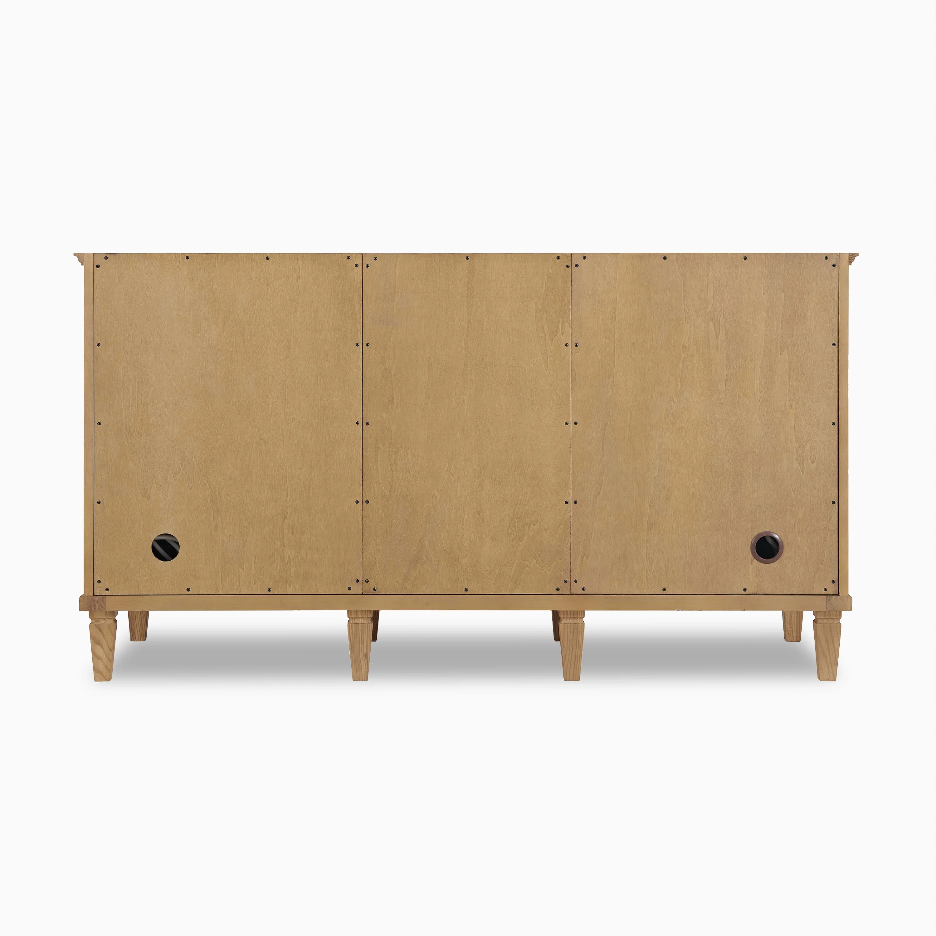 Elodie 60" Double Vanity in Light Natural Oak with 3 cm White Zeus Quartz Top - Image 5