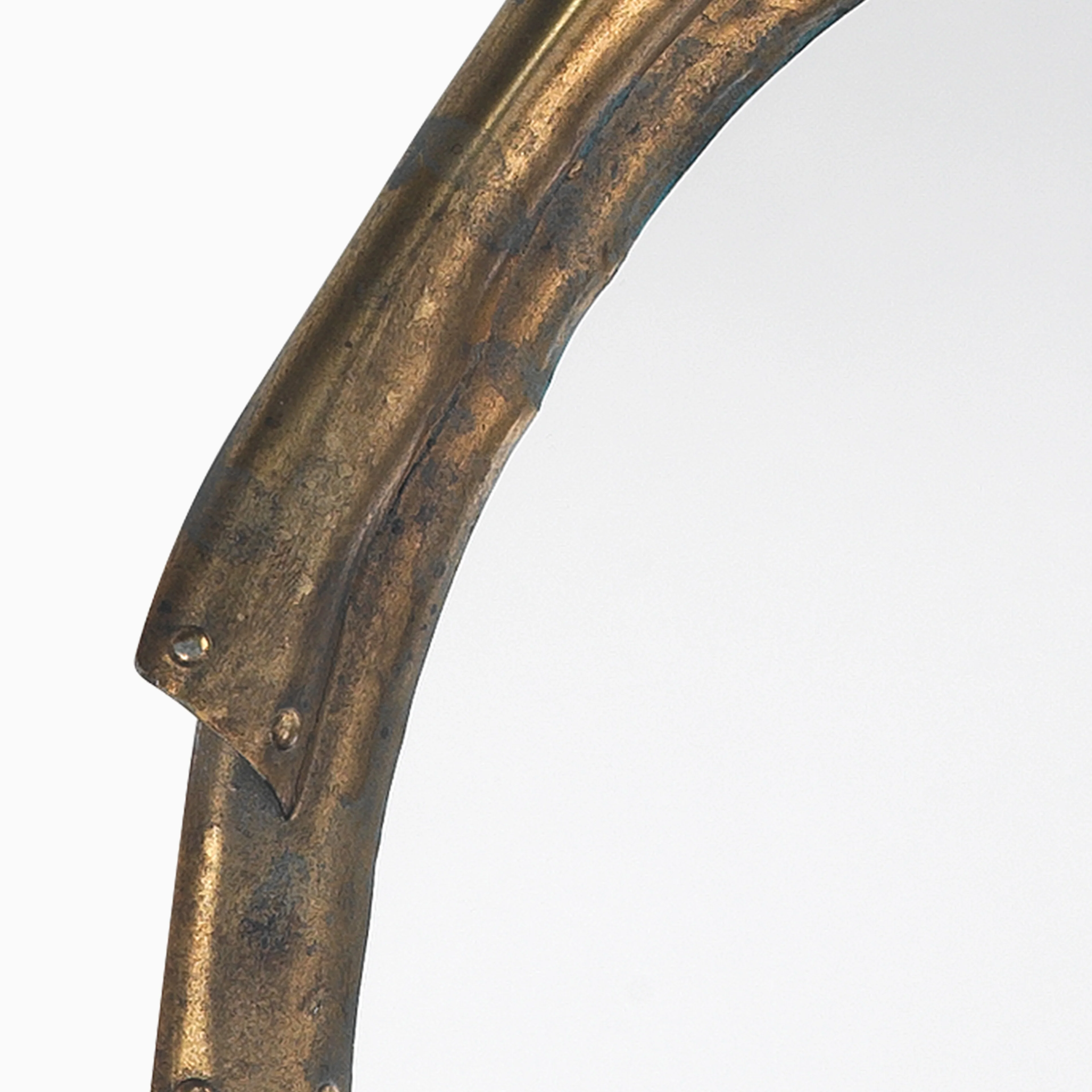 Elvynne Mirror in Antique Brass - Image 2