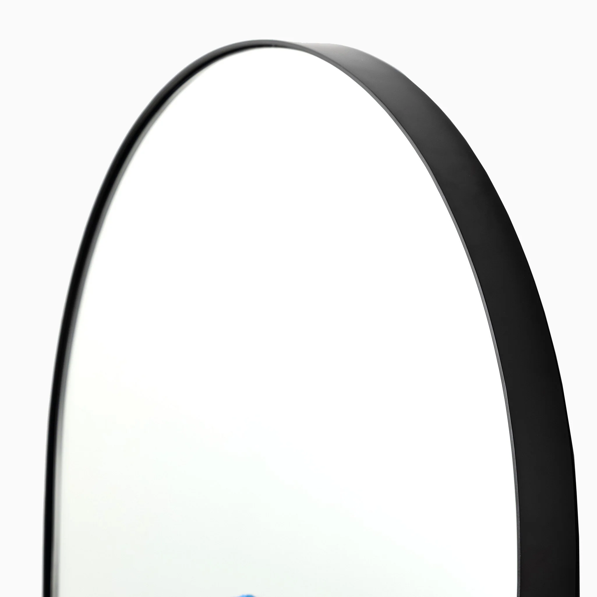 Esmeralda Floor Mirror in Iron Matte Black - Image 4