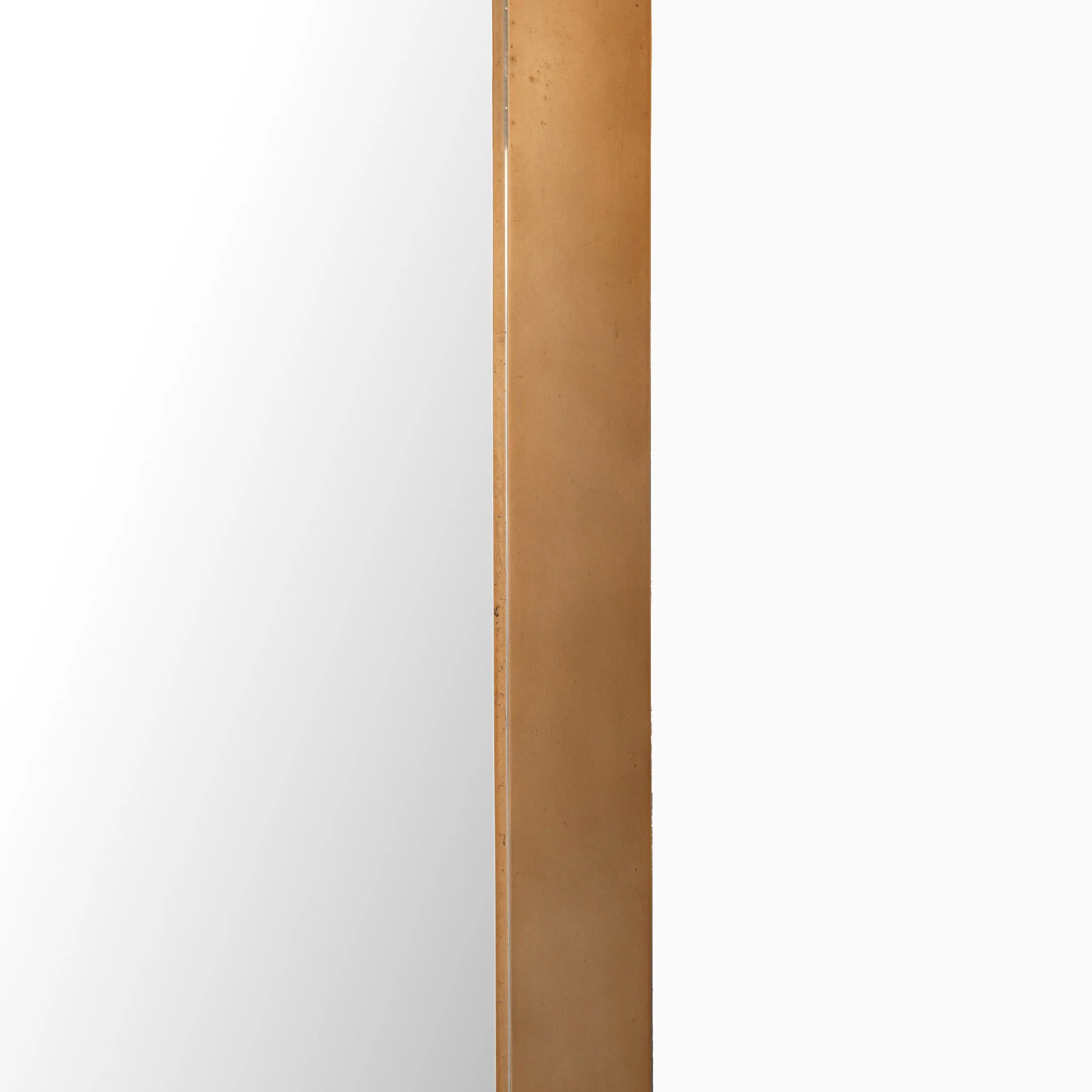 Esmeralda Floor Mirror in Polished Brass - Image 3