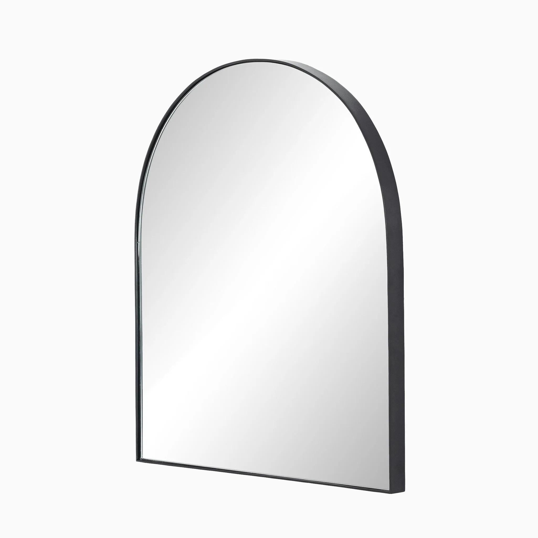 Esmeralda Wide Mirror in Iron Matte Black - Image 3