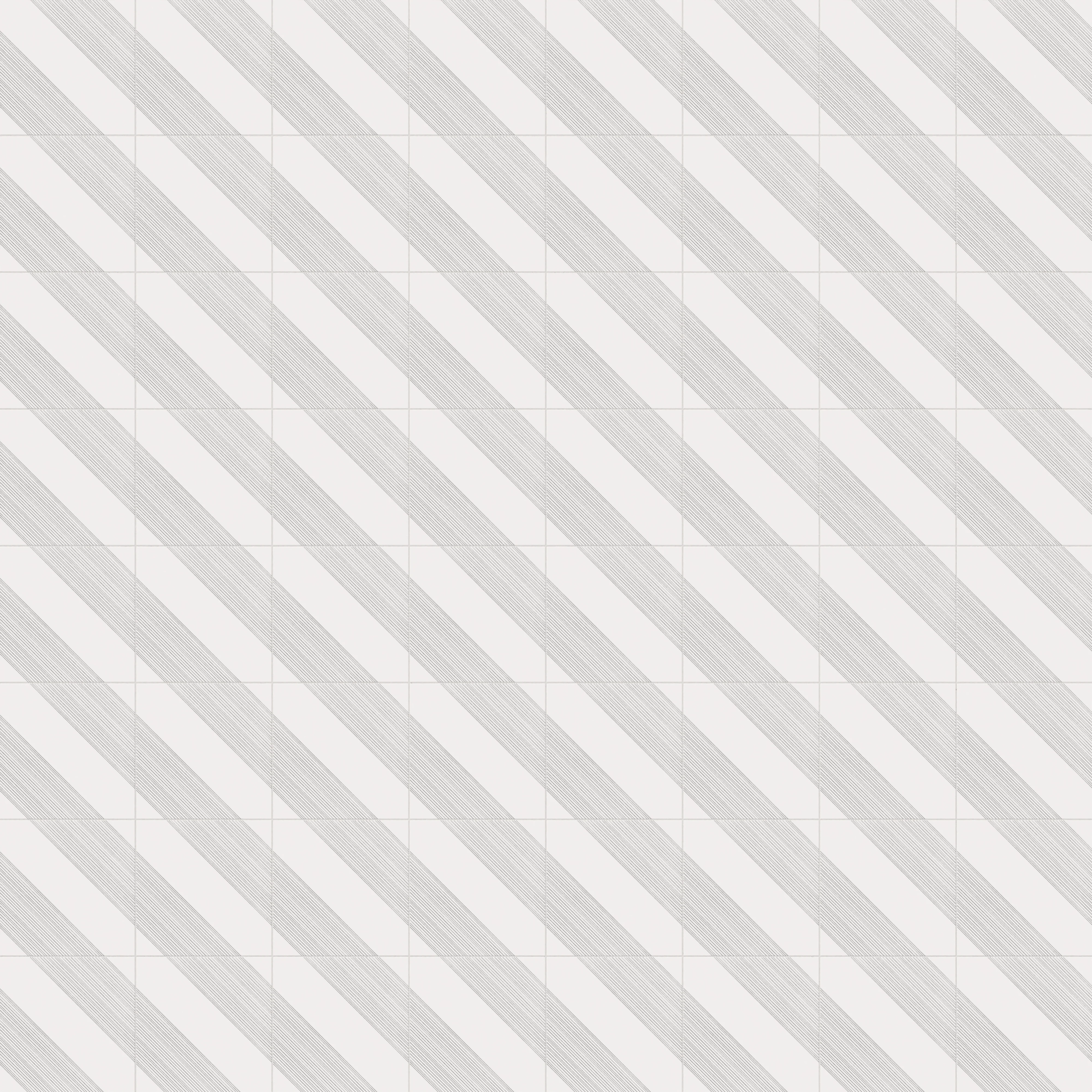 Estelle 12x12 Satin Ceramic Tile in Deco 1 White Silver - Image 6
