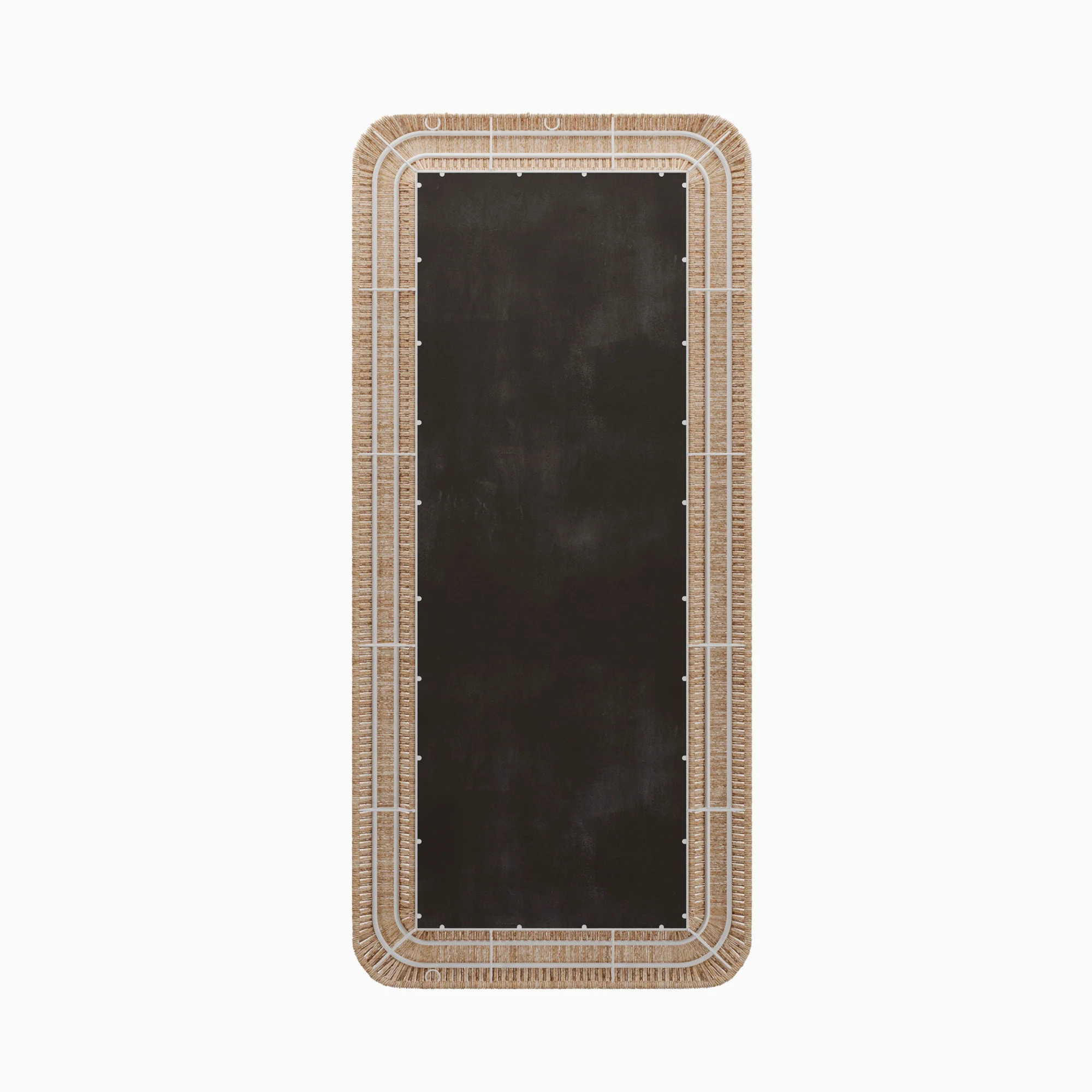 Fioren Floor Mirror in Natural - Image 3