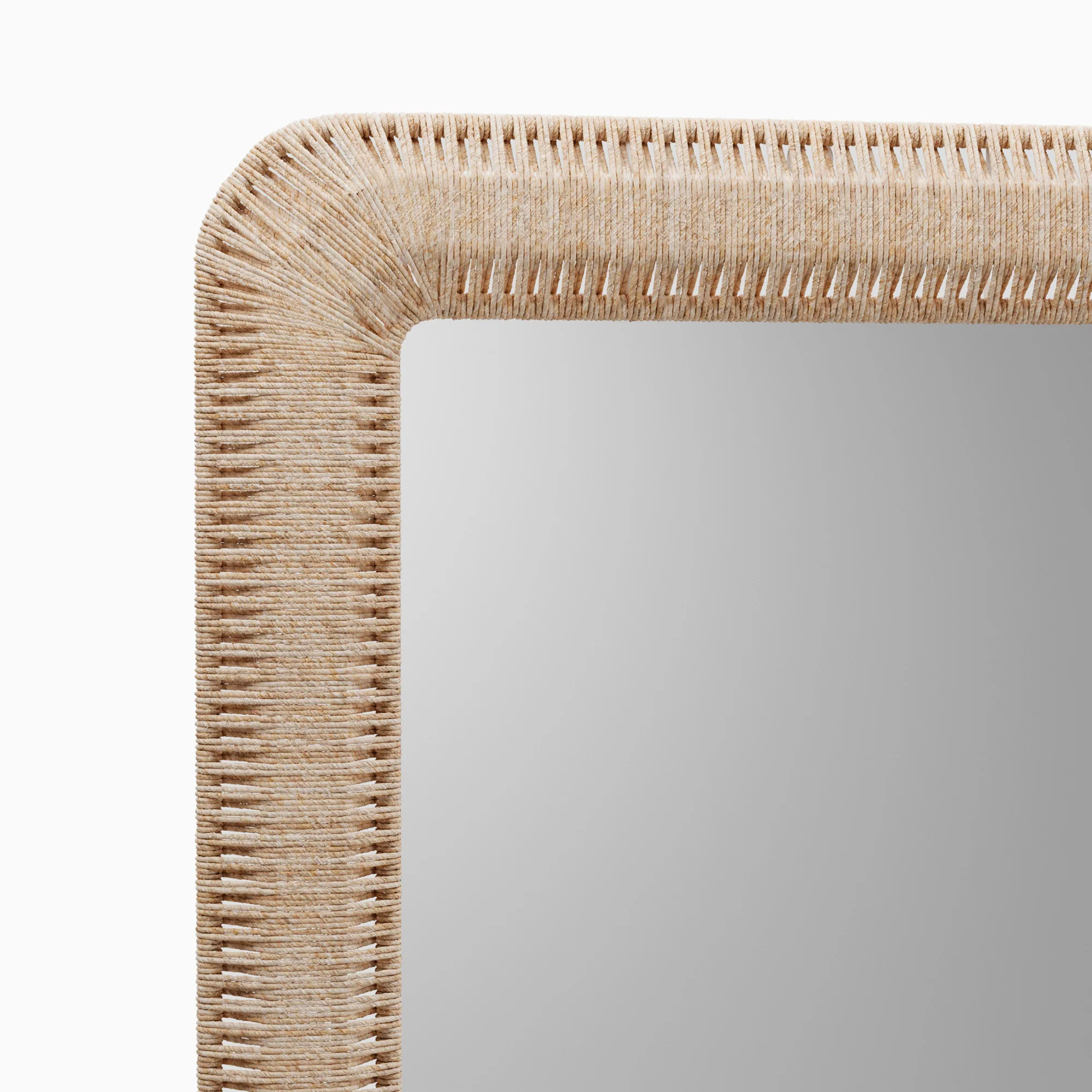 Fioren Floor Mirror in Natural - Image 4