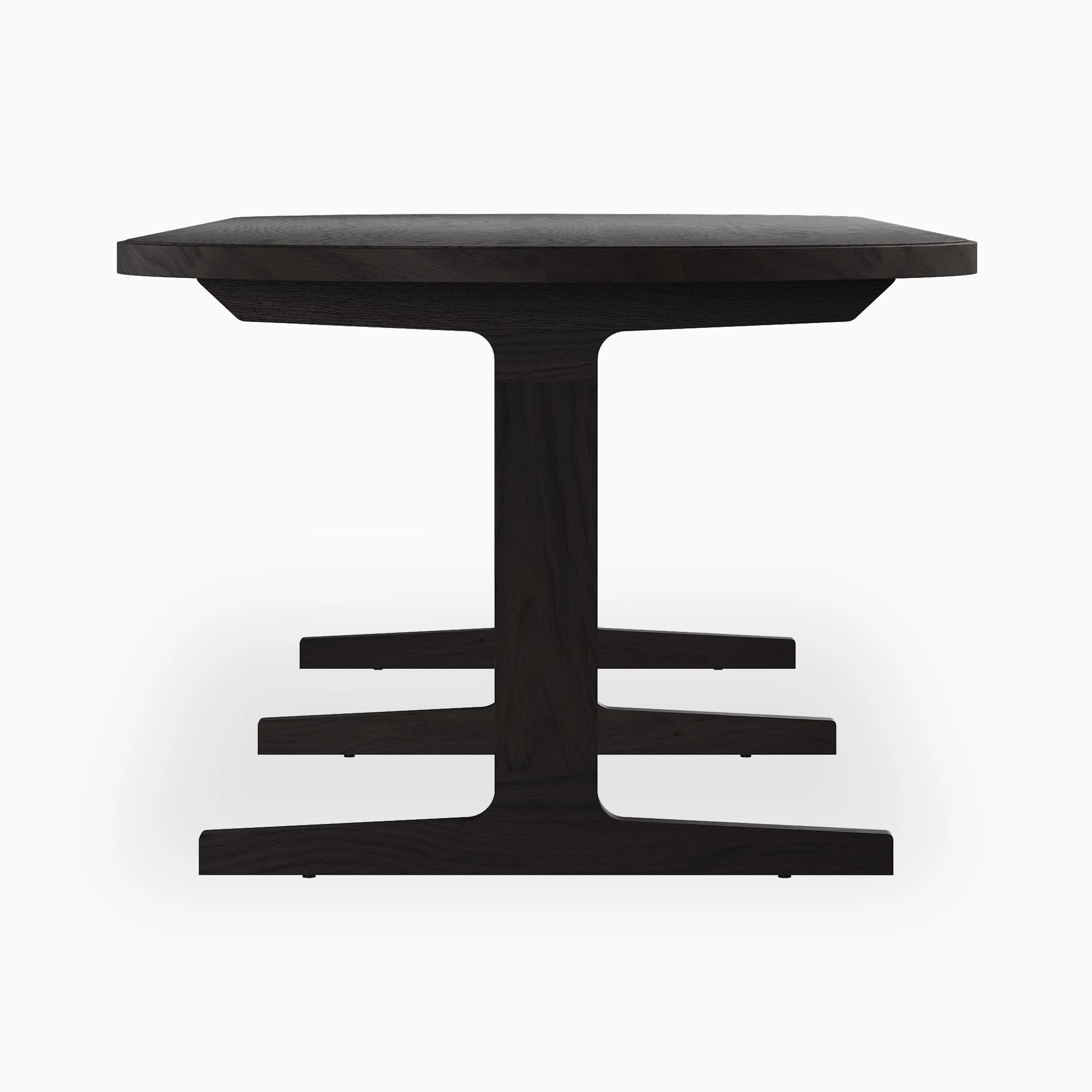 Fleurin Ash Oval Dining Table in Mocha, 120" - Image 3