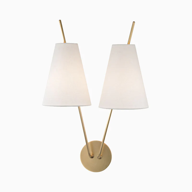 Freeman Wall Sconce In Aged Brass