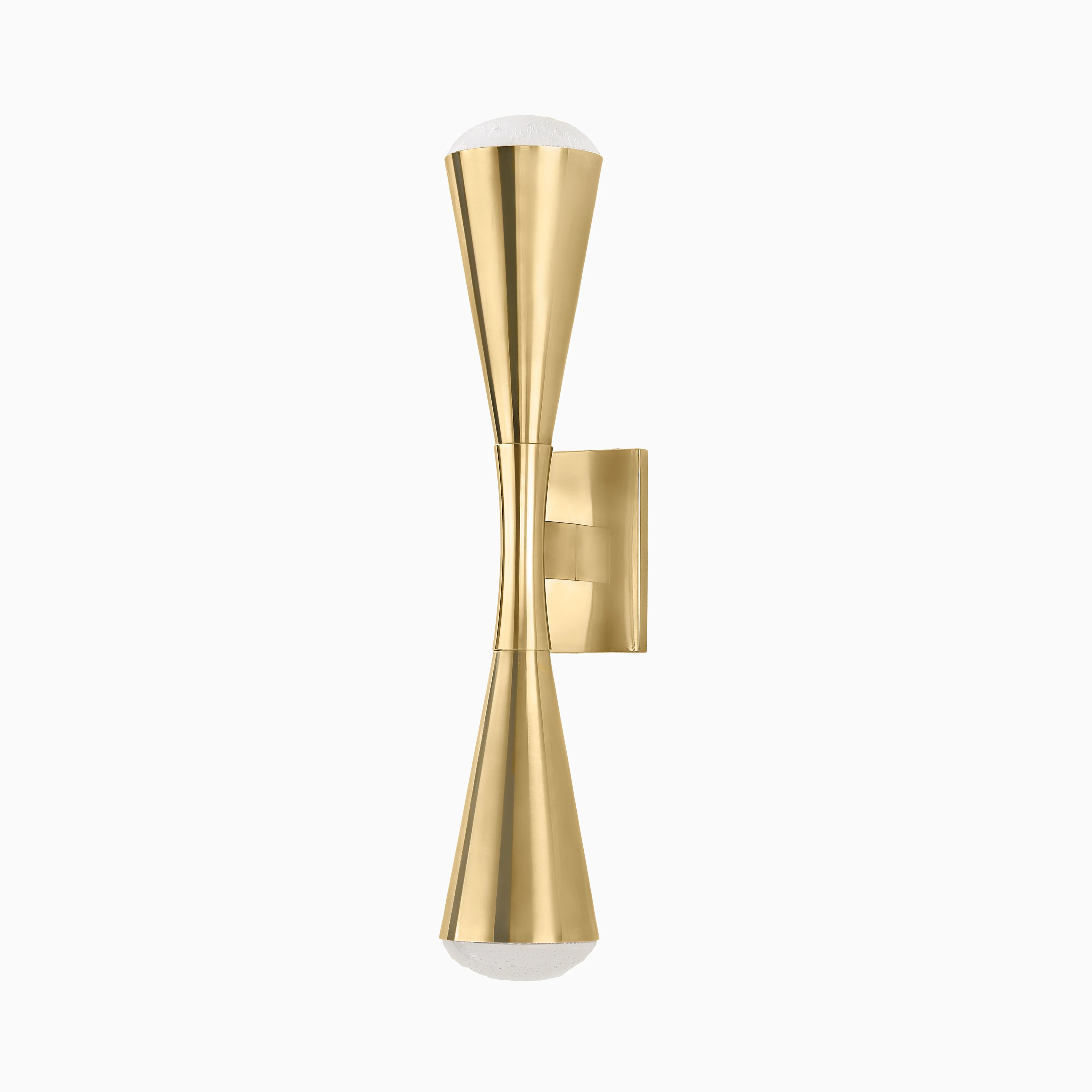 Garnet Wall Sconce in Vintage Brass - Image 3