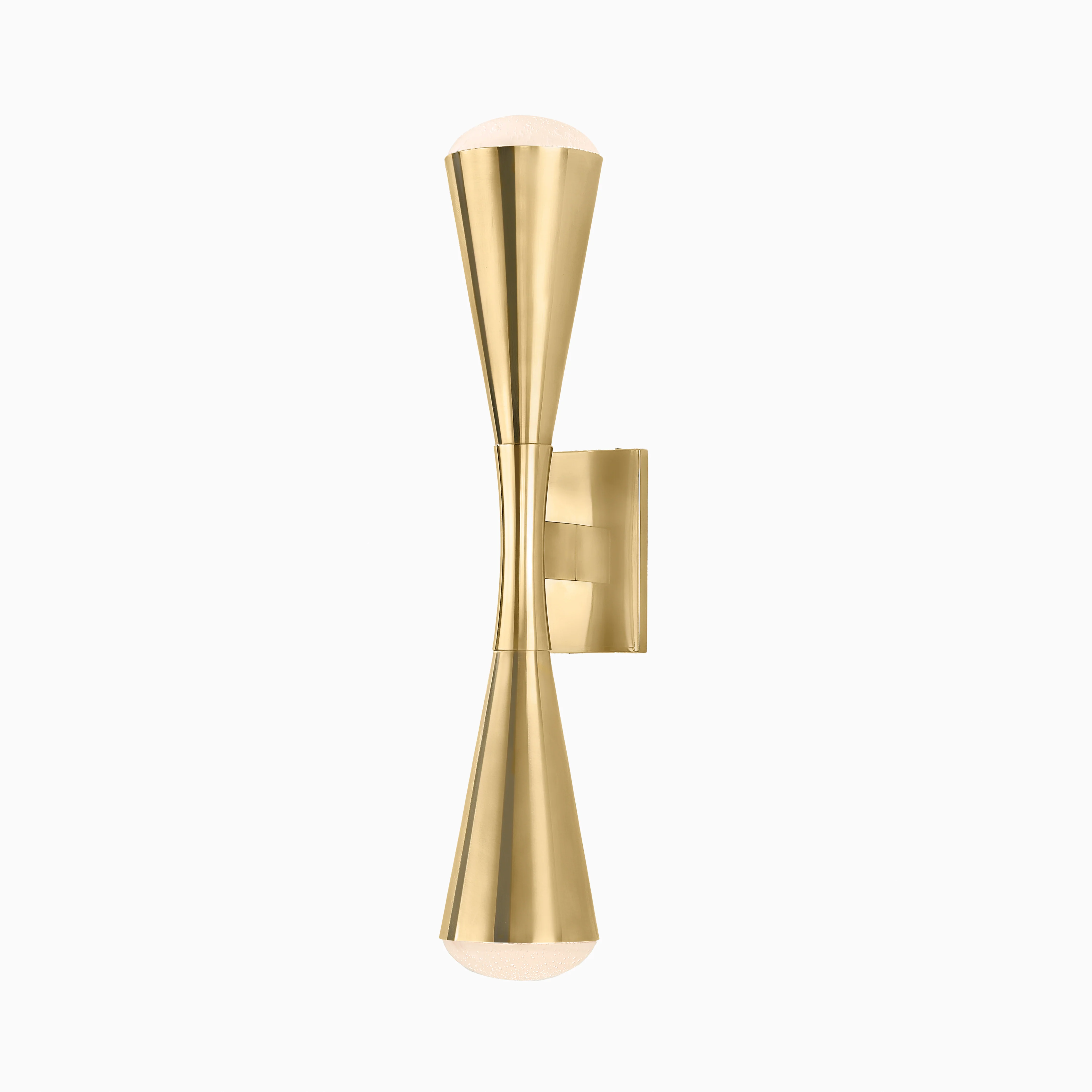 Garnet Wall Sconce in Vintage Brass - Image 4