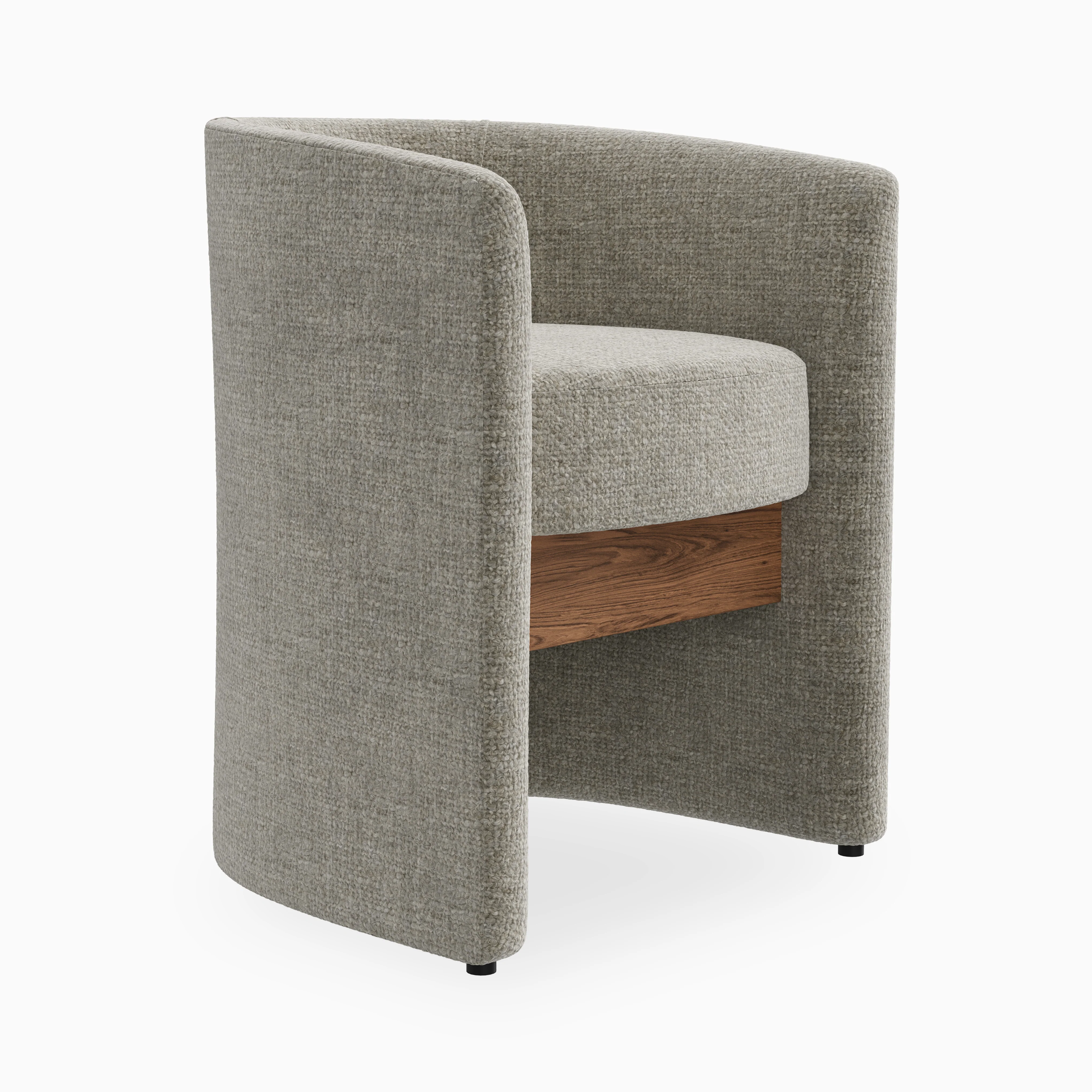 Gaspard Dining Chair in Matte/Bone - Image 3