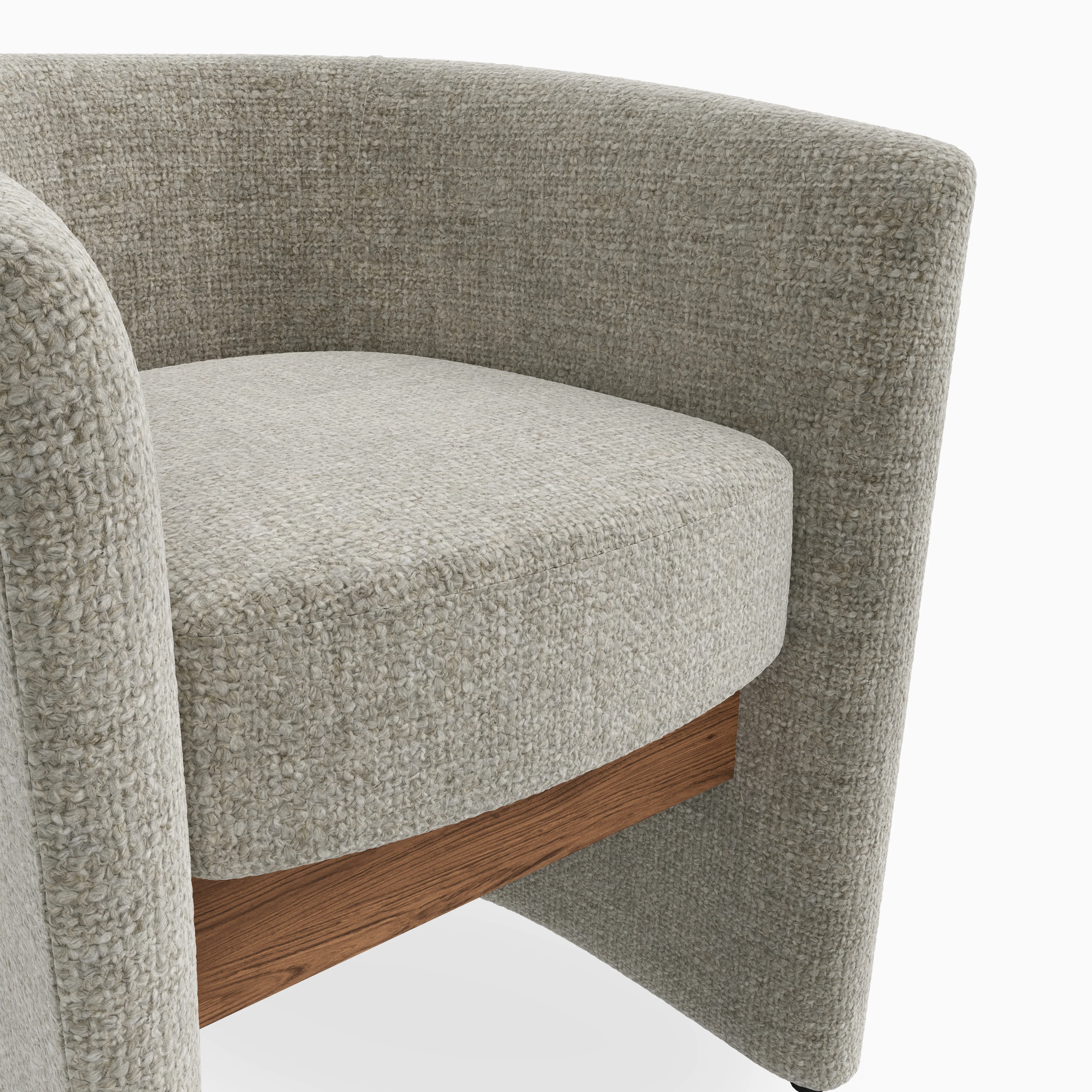 Gaspard Dining Chair in Matte/Bone - Image 6