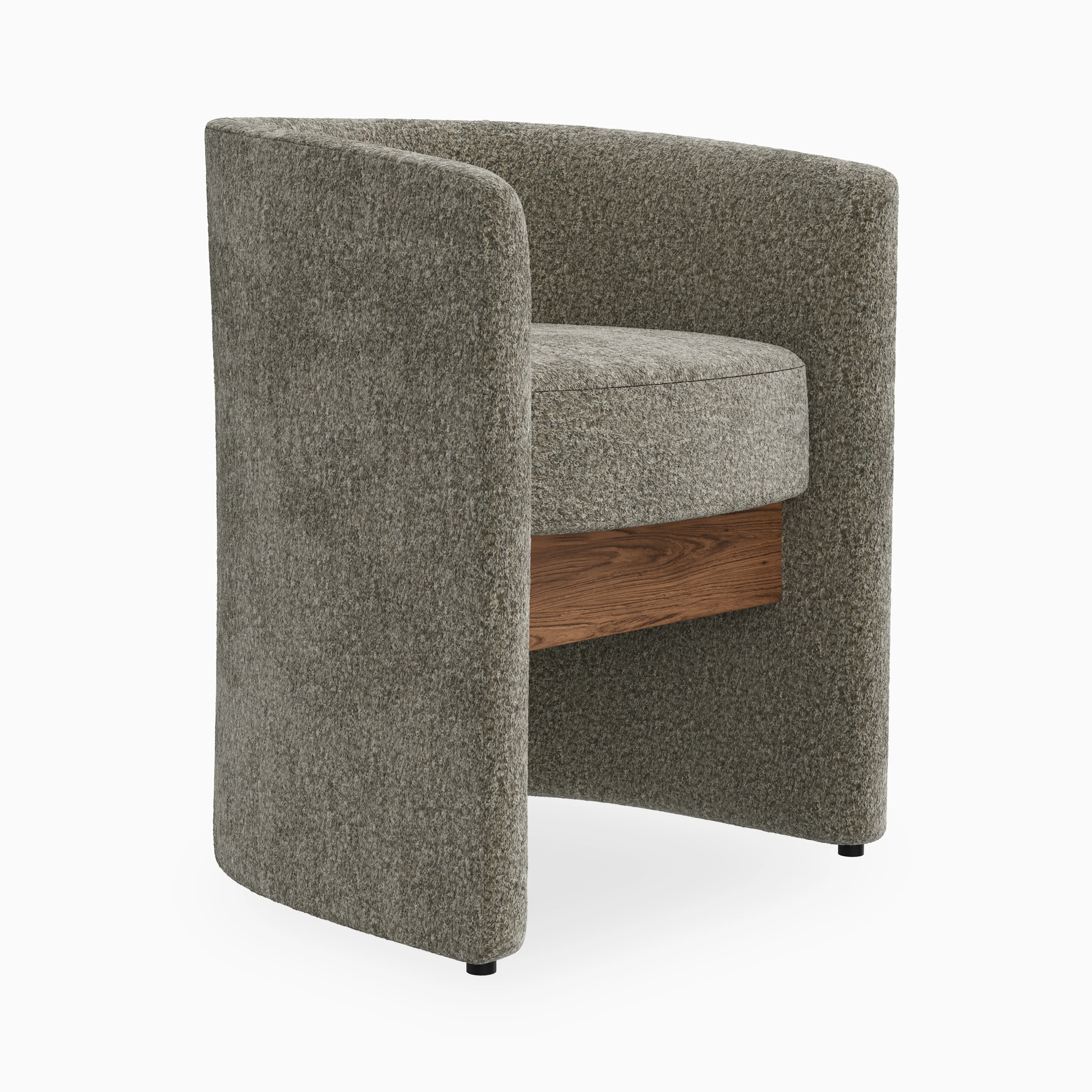 Gaspard Dining Chair in Matte/Mushroom - Image 2