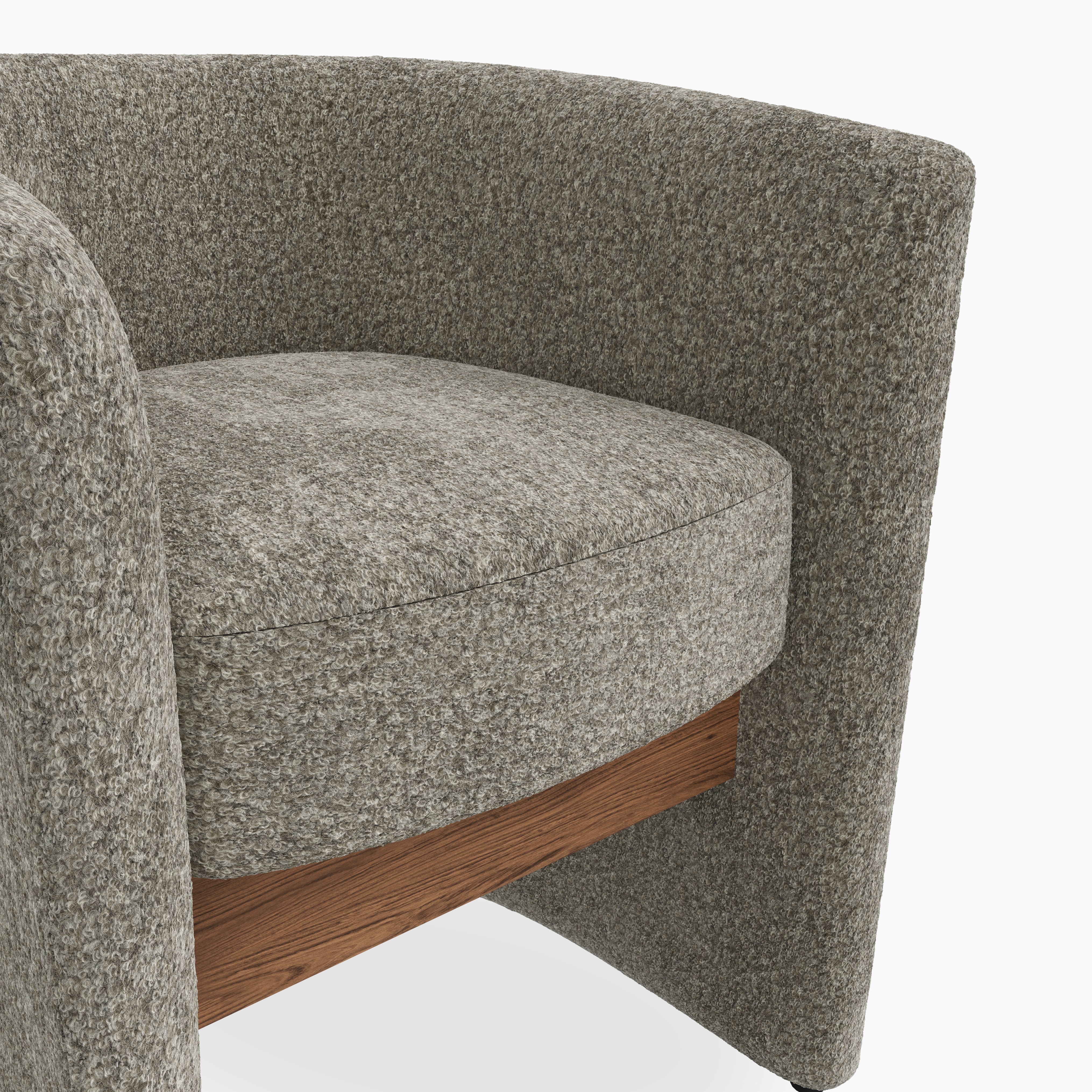 Gaspard Dining Chair in Matte/Mushroom - Image 5