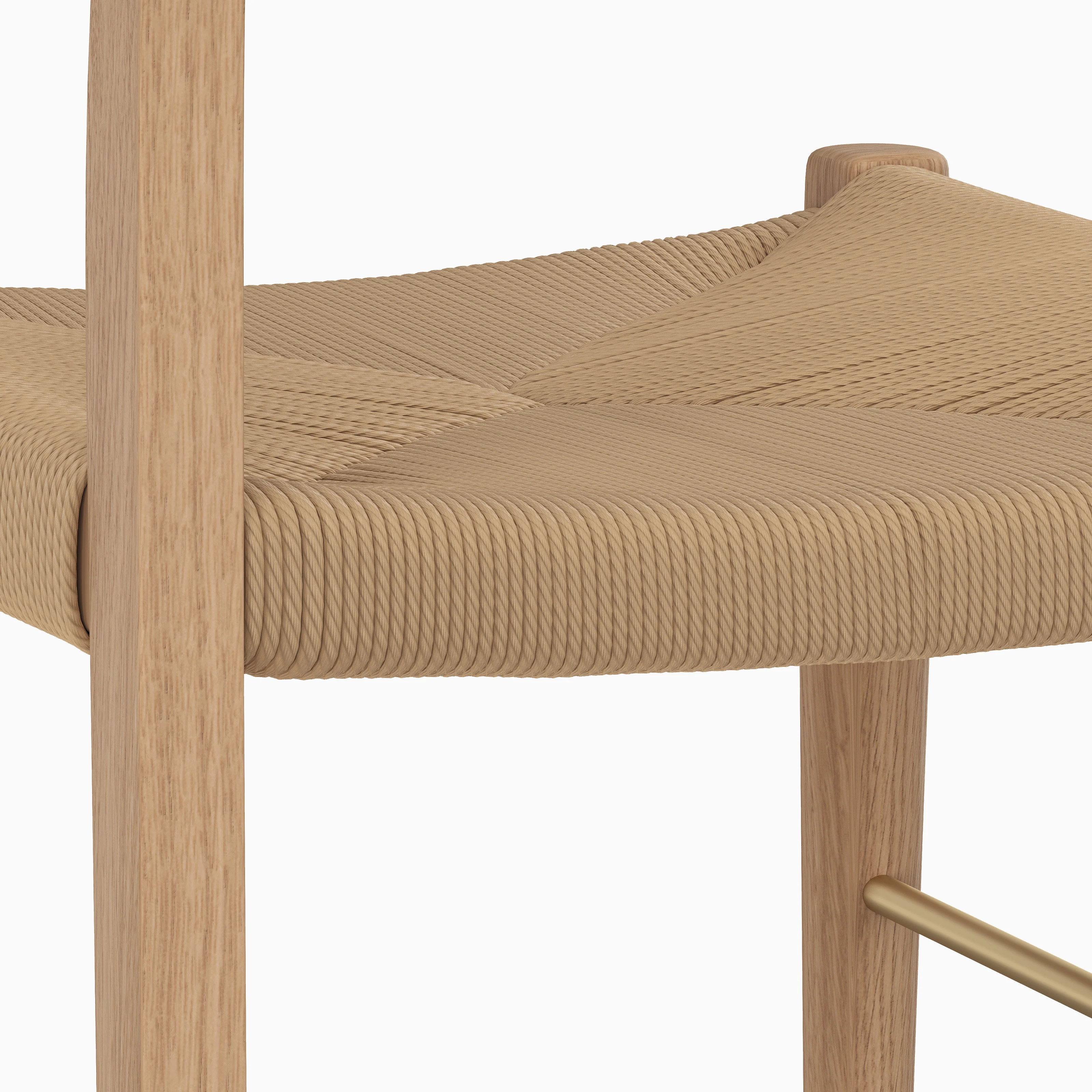 Genevieve Counter Stool in Light Oak - Image 6
