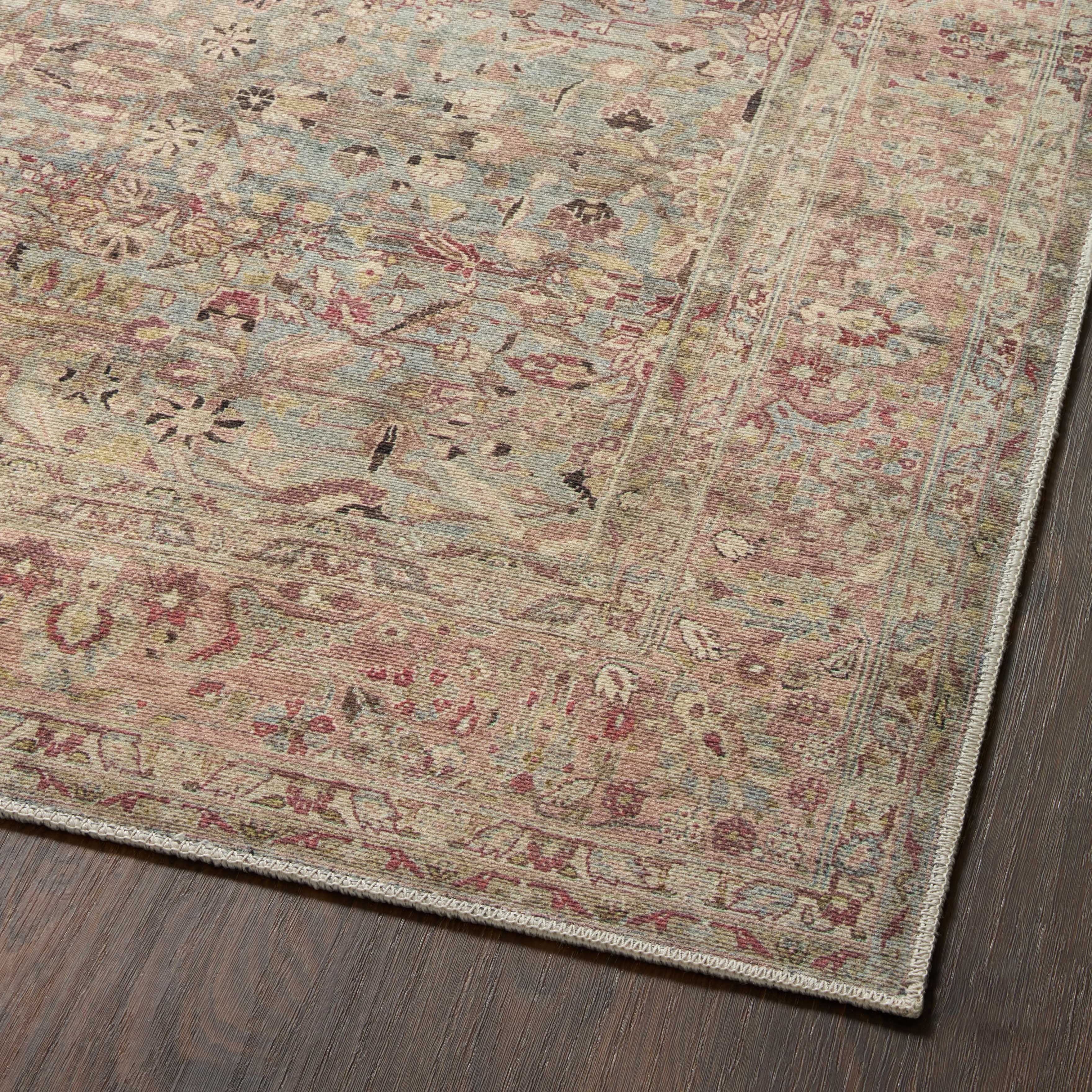 Georgette Rug in Sky / Blush - Image 6