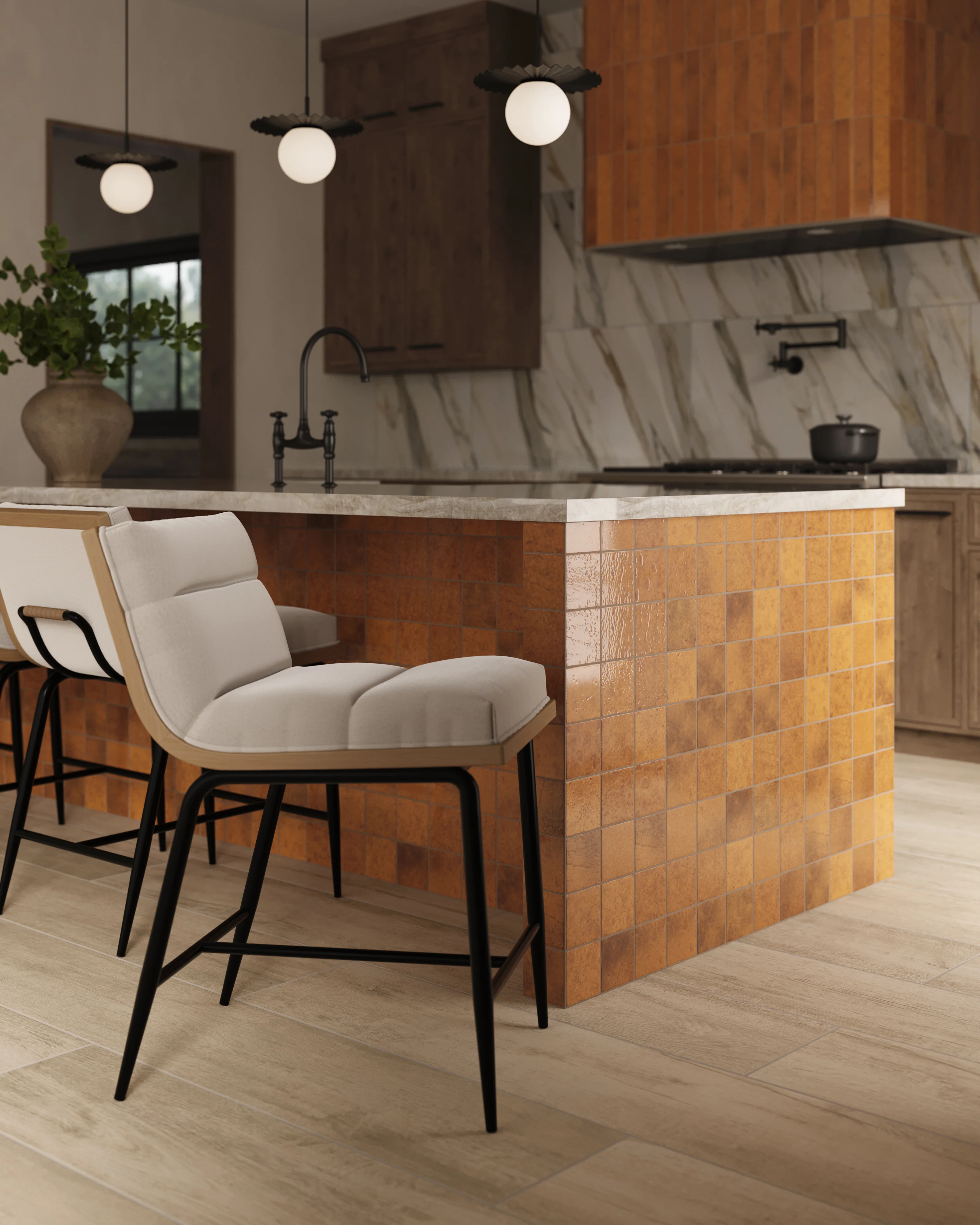 Georgia Counter Stool in White - Image 11