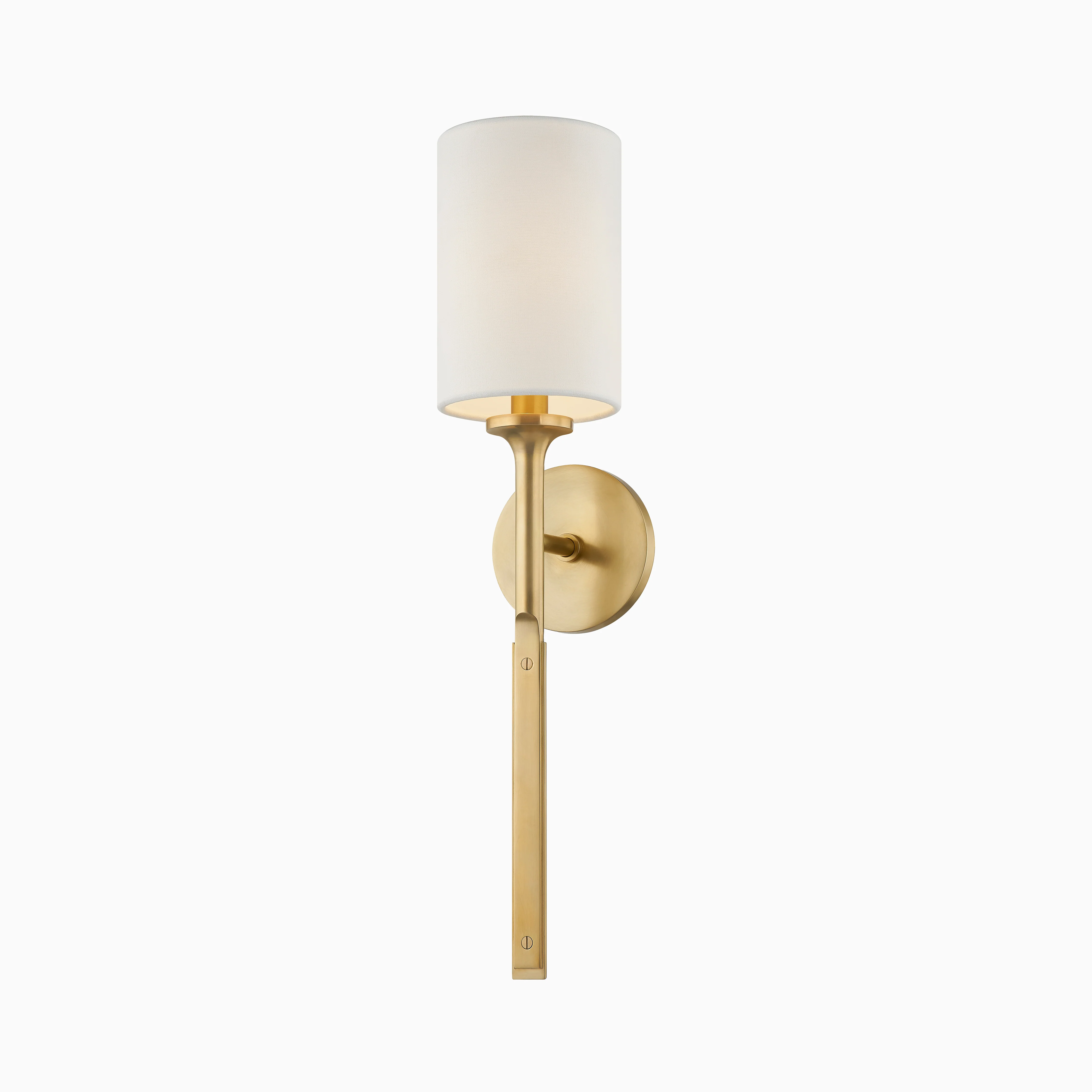 Geraldine Wall Sconce in Aged Brass - Image 3