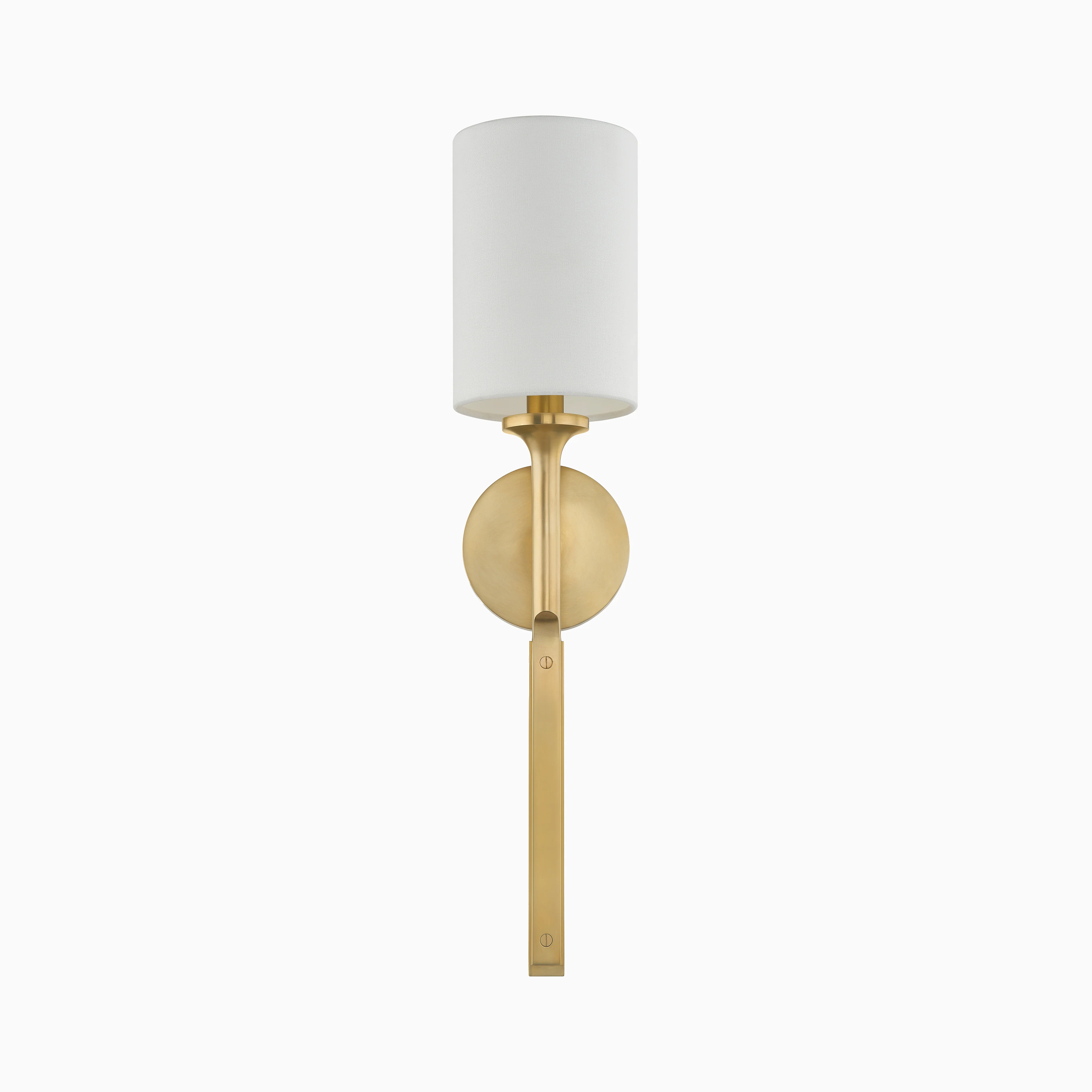 Geraldine Wall Sconce in Aged Brass - Image 4