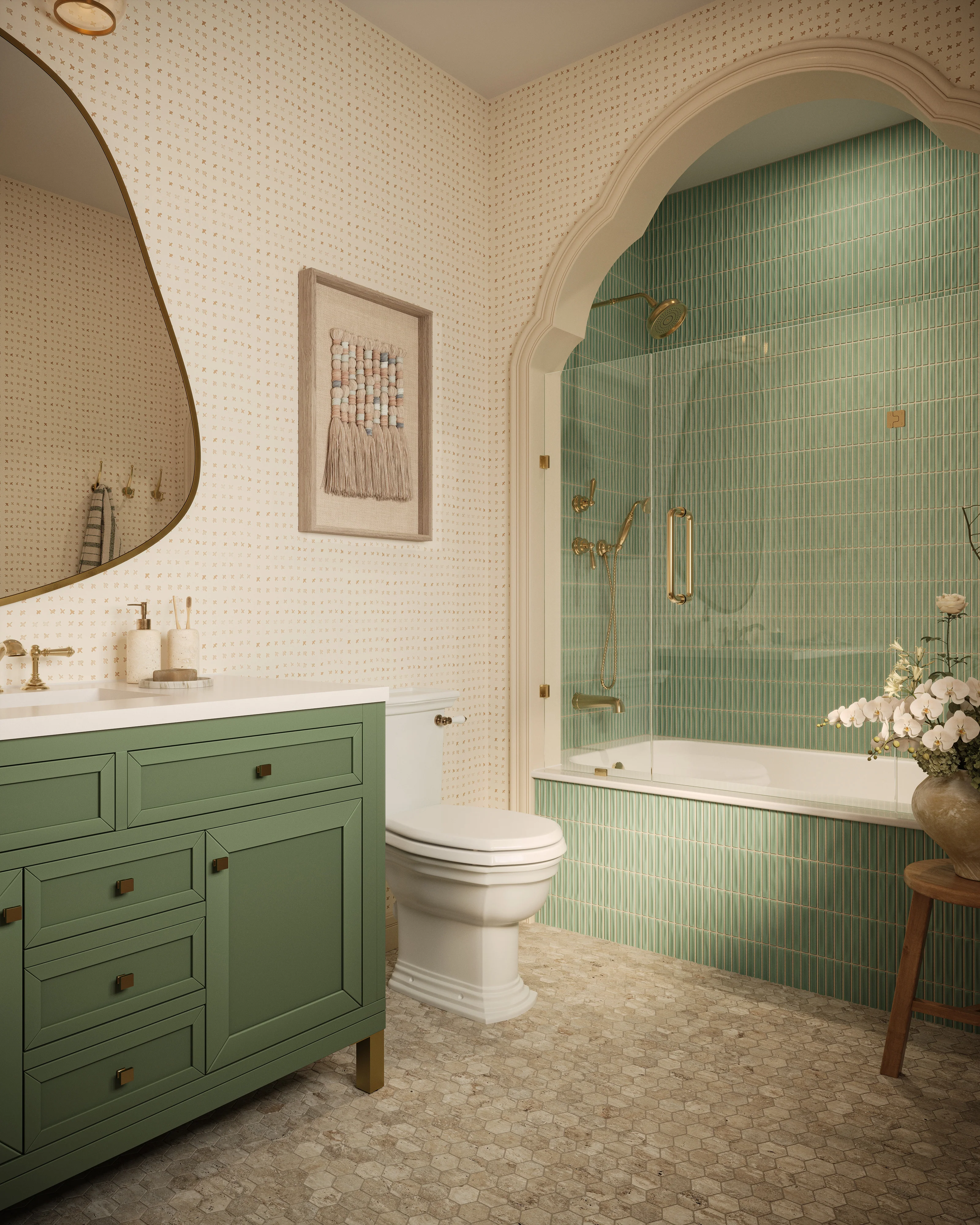 Golden Drift Wall Art - Image 6