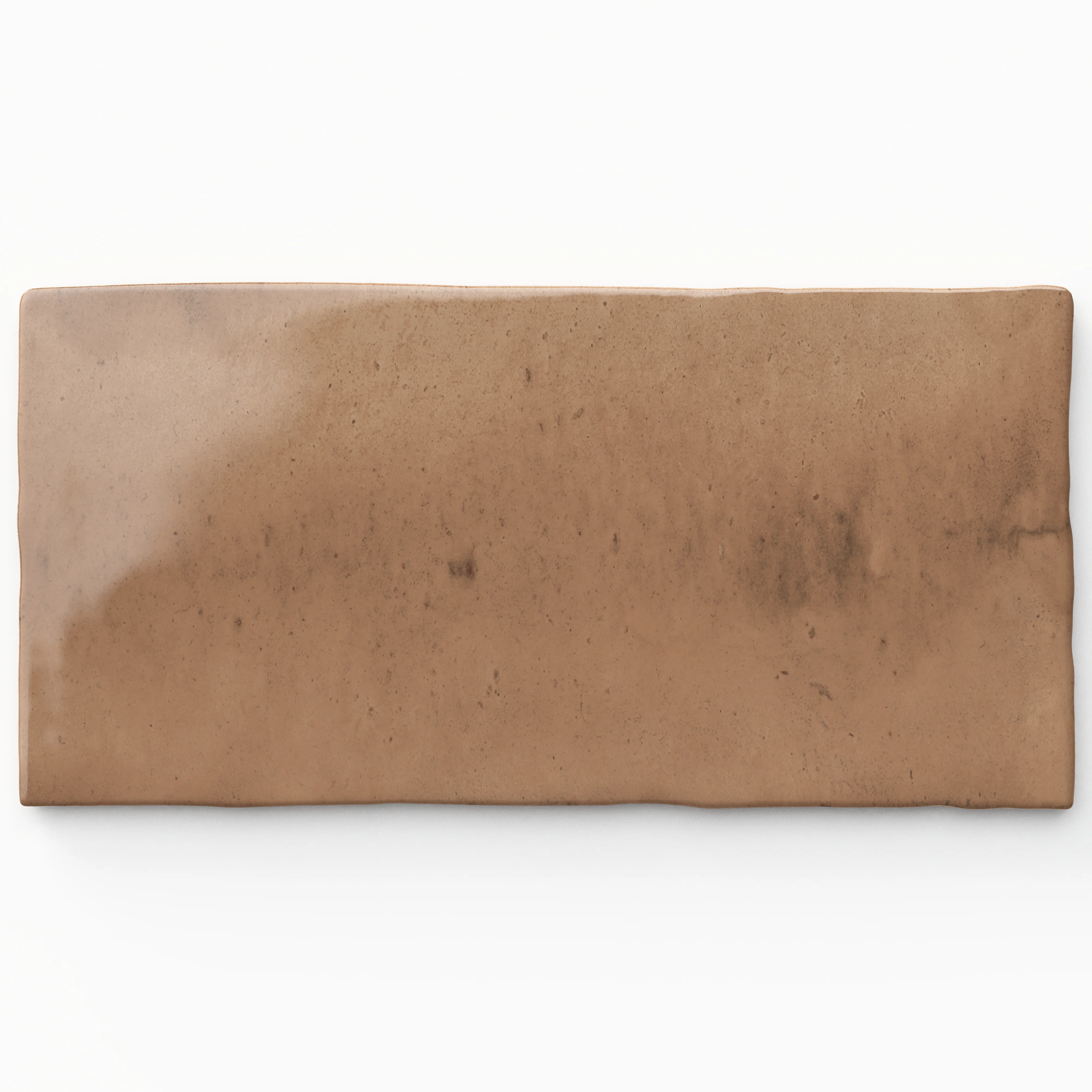 Graham 3x6 Glossy Ceramic Tile in Clay - Image 3