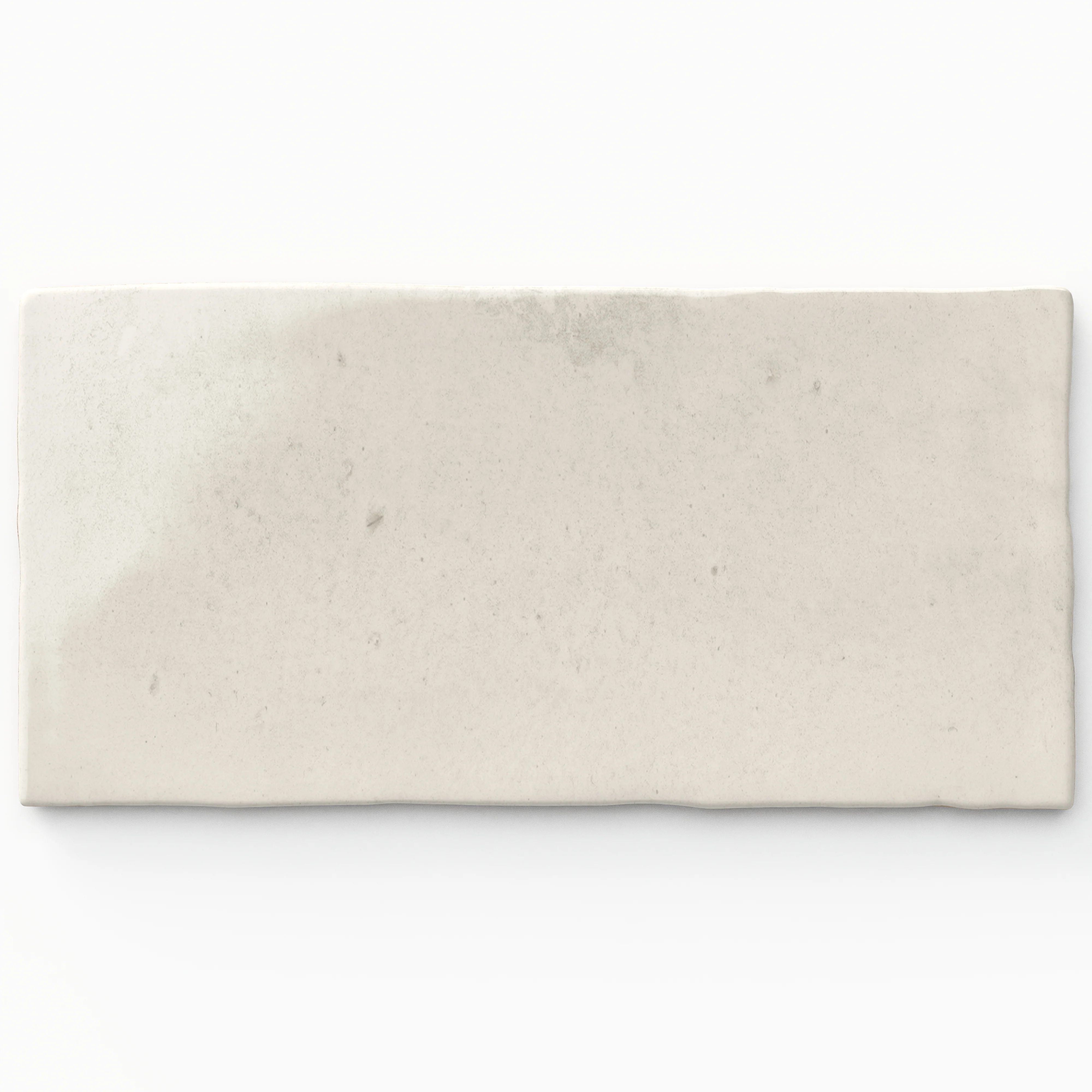 Graham 3x6 Glossy Ceramic Tile in Off White - Image 3