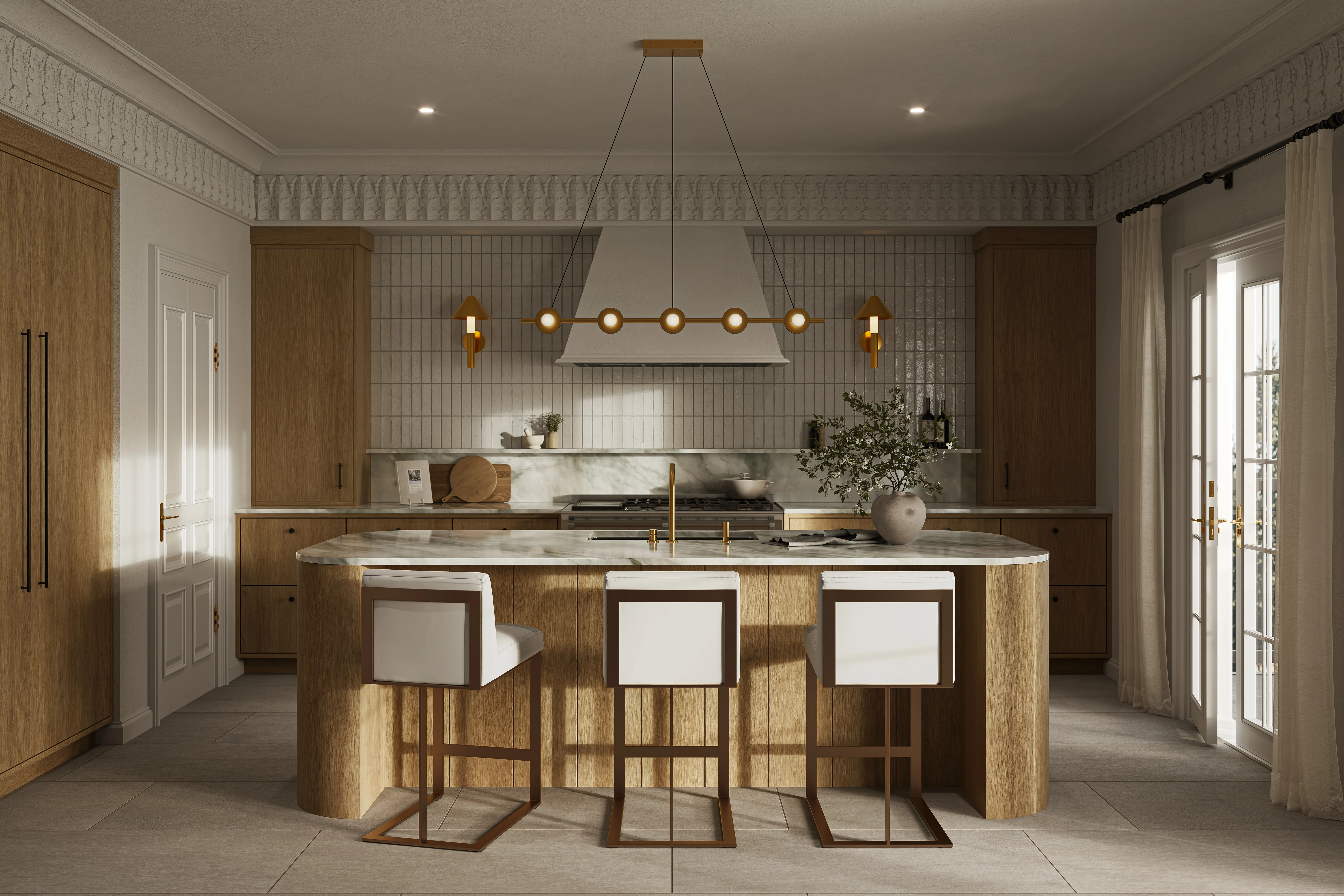 Grant Counter Stool in White - Image 8