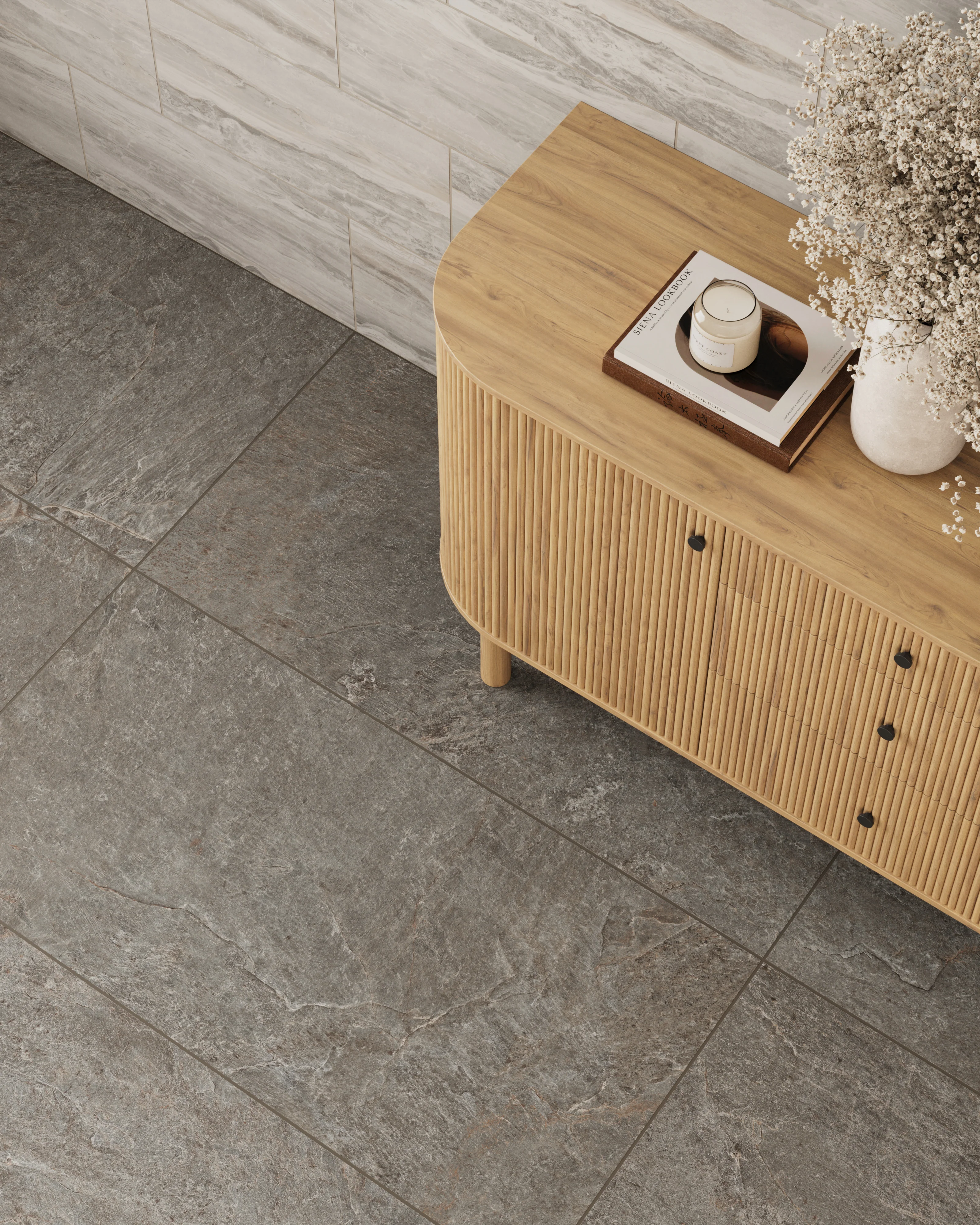 Harley 12x24 Matte Porcelain Tile in Greige - Image 14