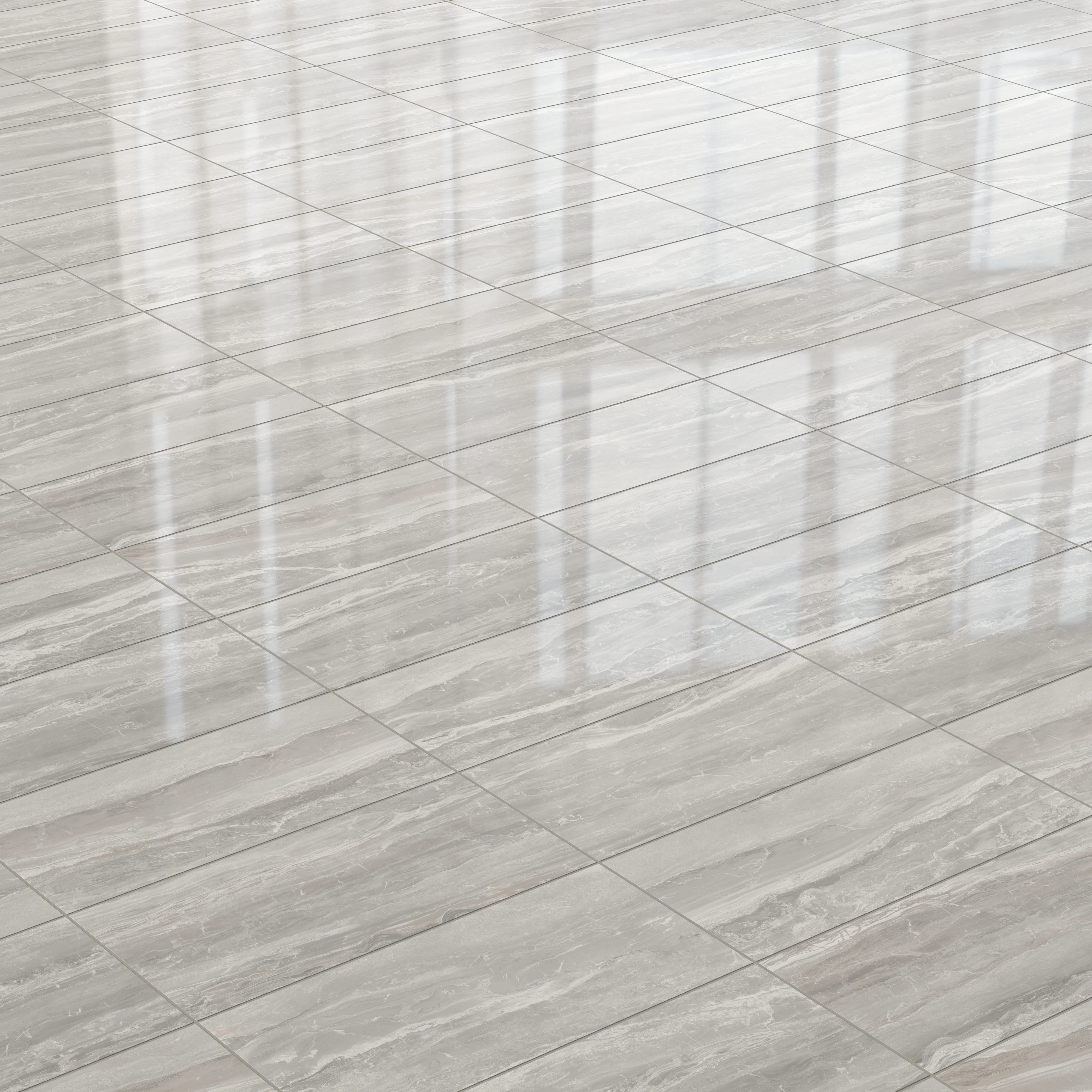 Harley 12x24 Polished Porcelain Tile in Taupe - Image 4