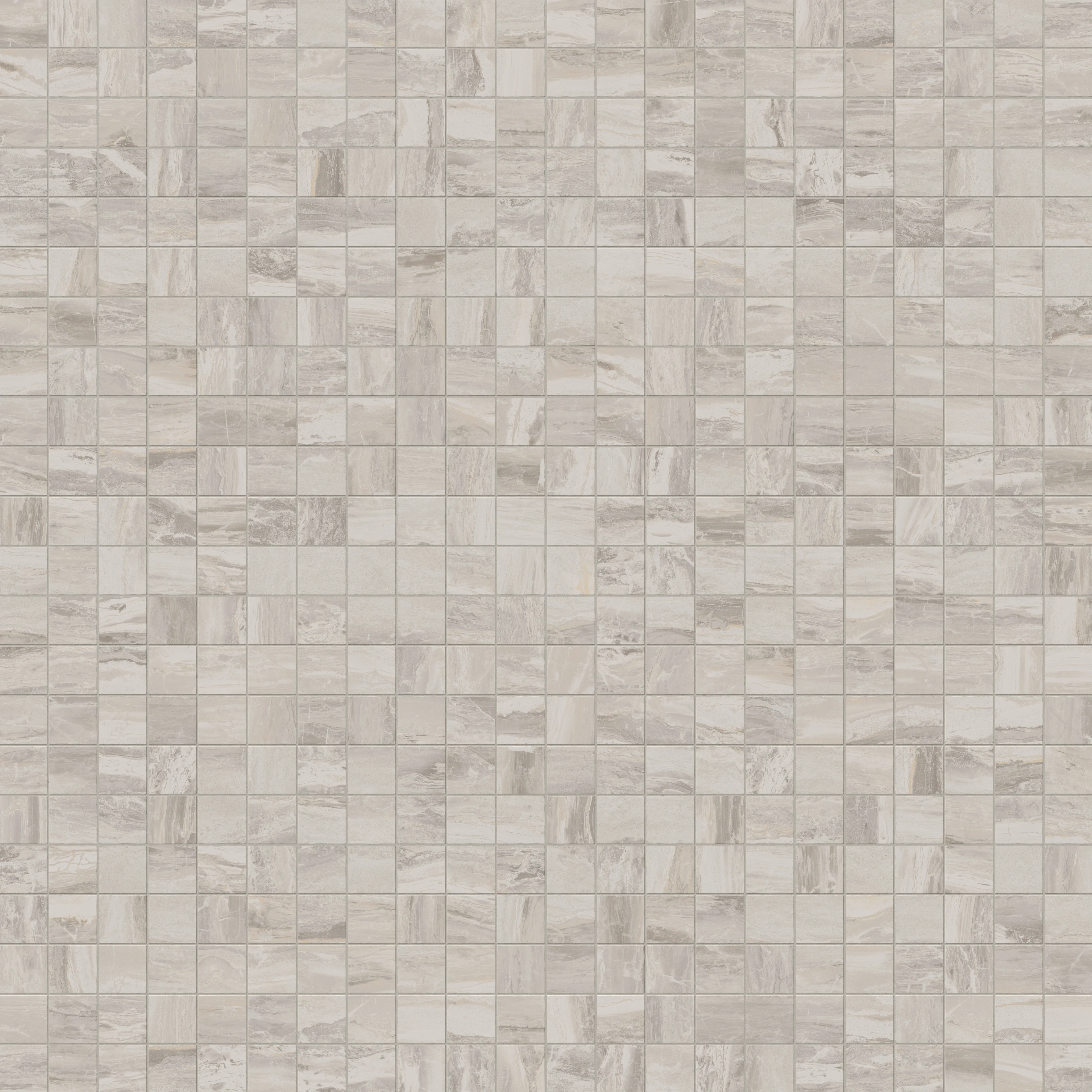 Harley 2x2 Matte Porcelain Mosaic Tile in Greige - Image 4