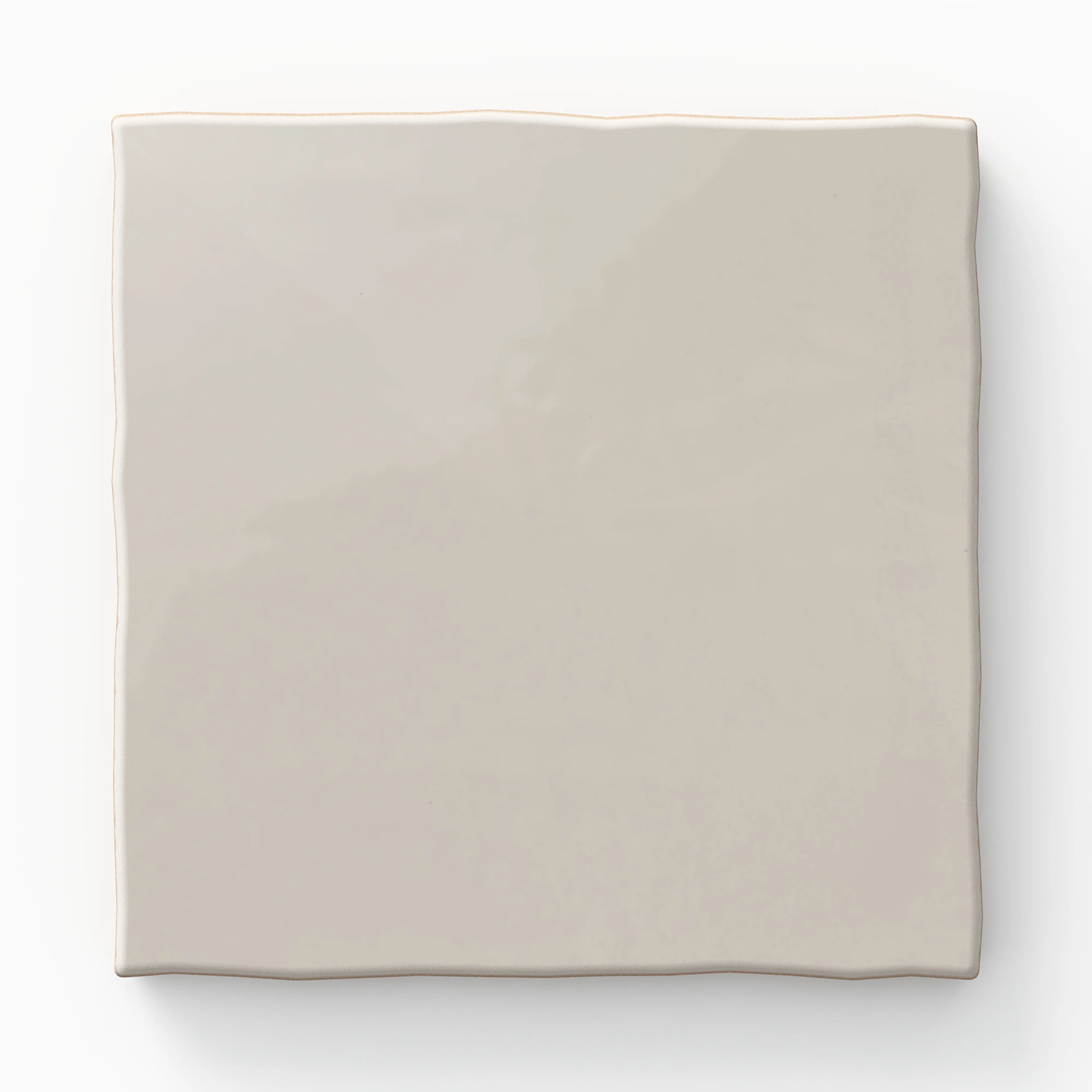 Harper 5x5 Glossy Ceramic Tile in Eggshell - Image 3