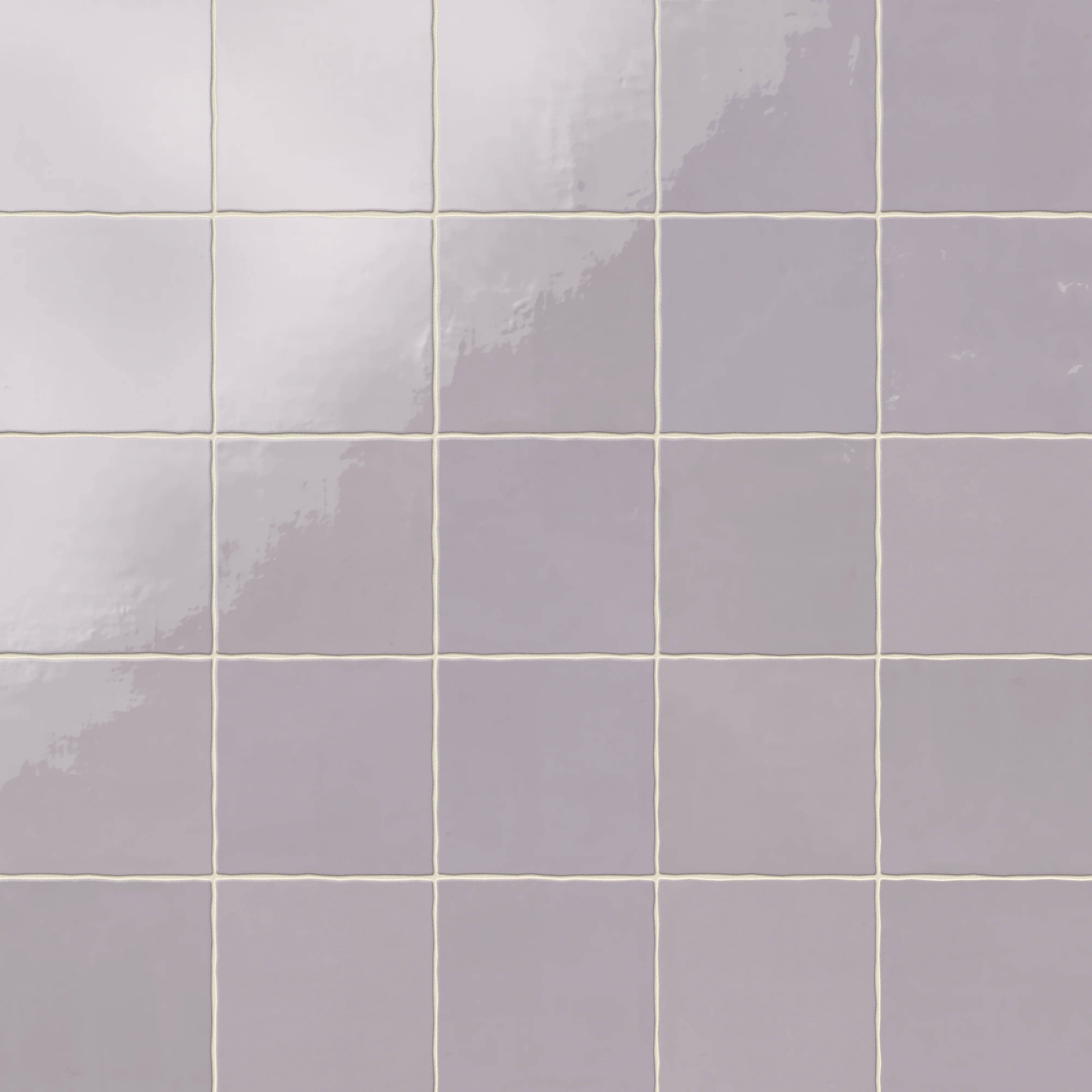 Harper 5x5 Glossy Ceramic Tile in Quill Grey