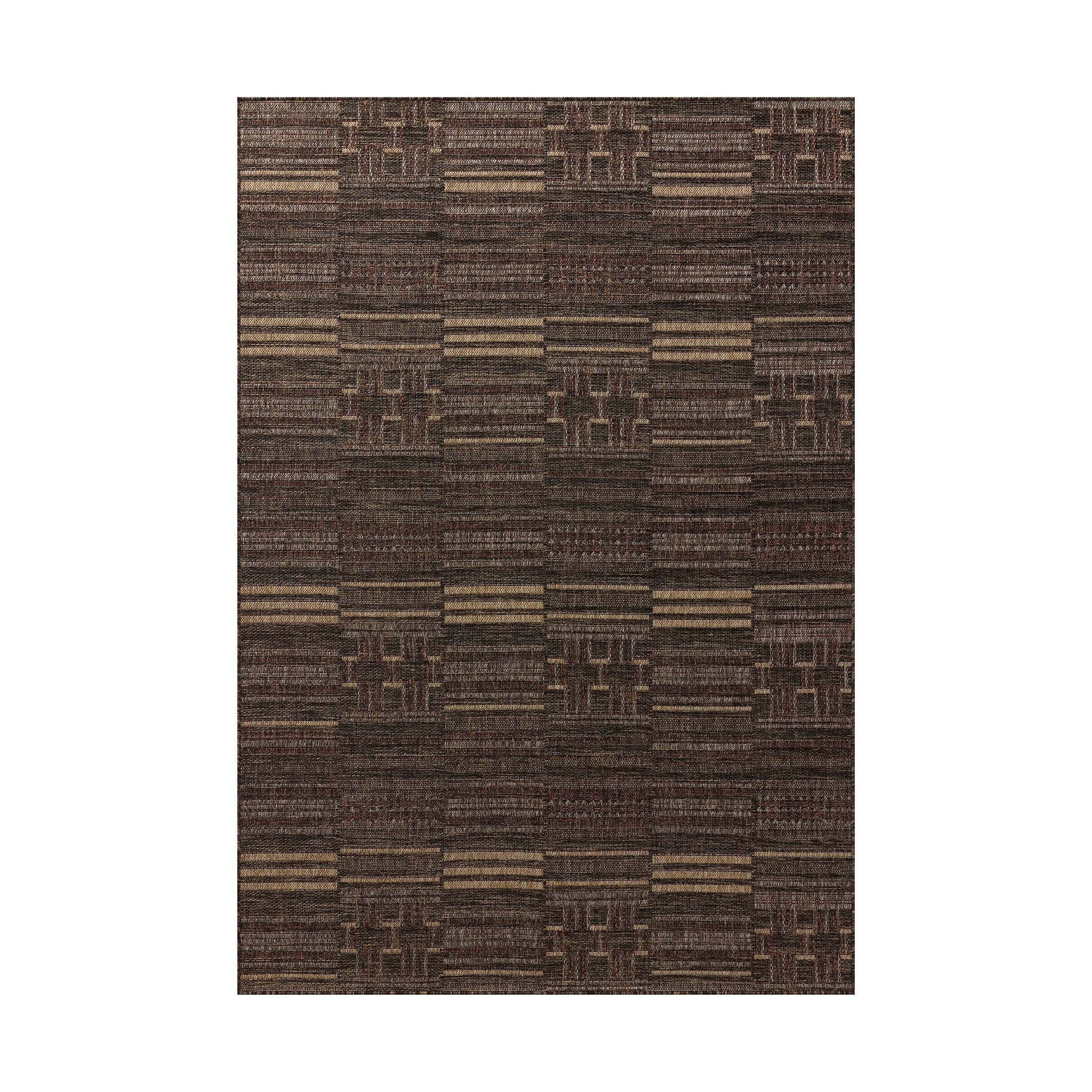 Hemlocke Indoor/Outdoor Rug in Spice / Tobacco, 11'6" x 15'