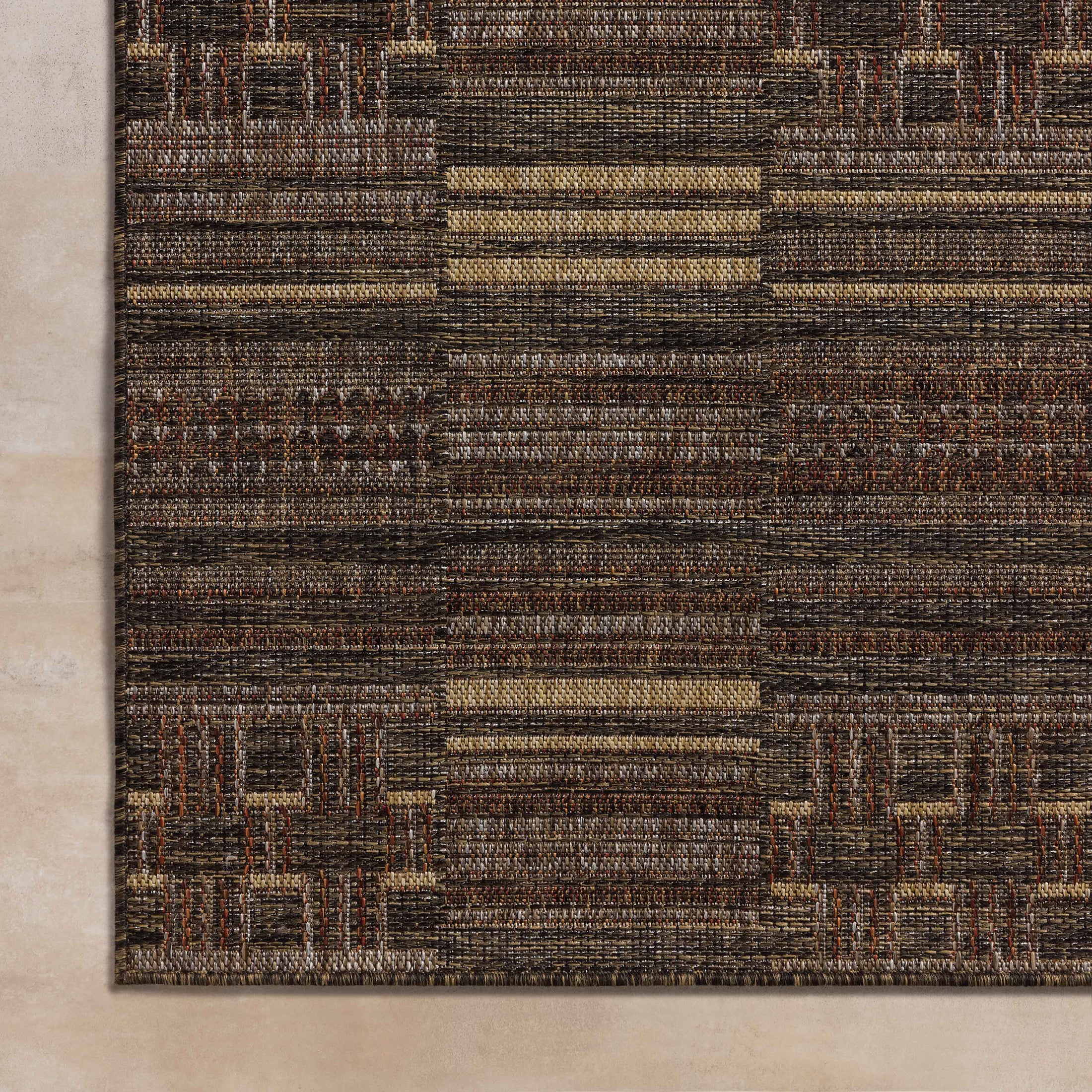 Hemlocke Indoor/Outdoor Rug in Spice / Tobacco, 11'6" x 15' - Image 3
