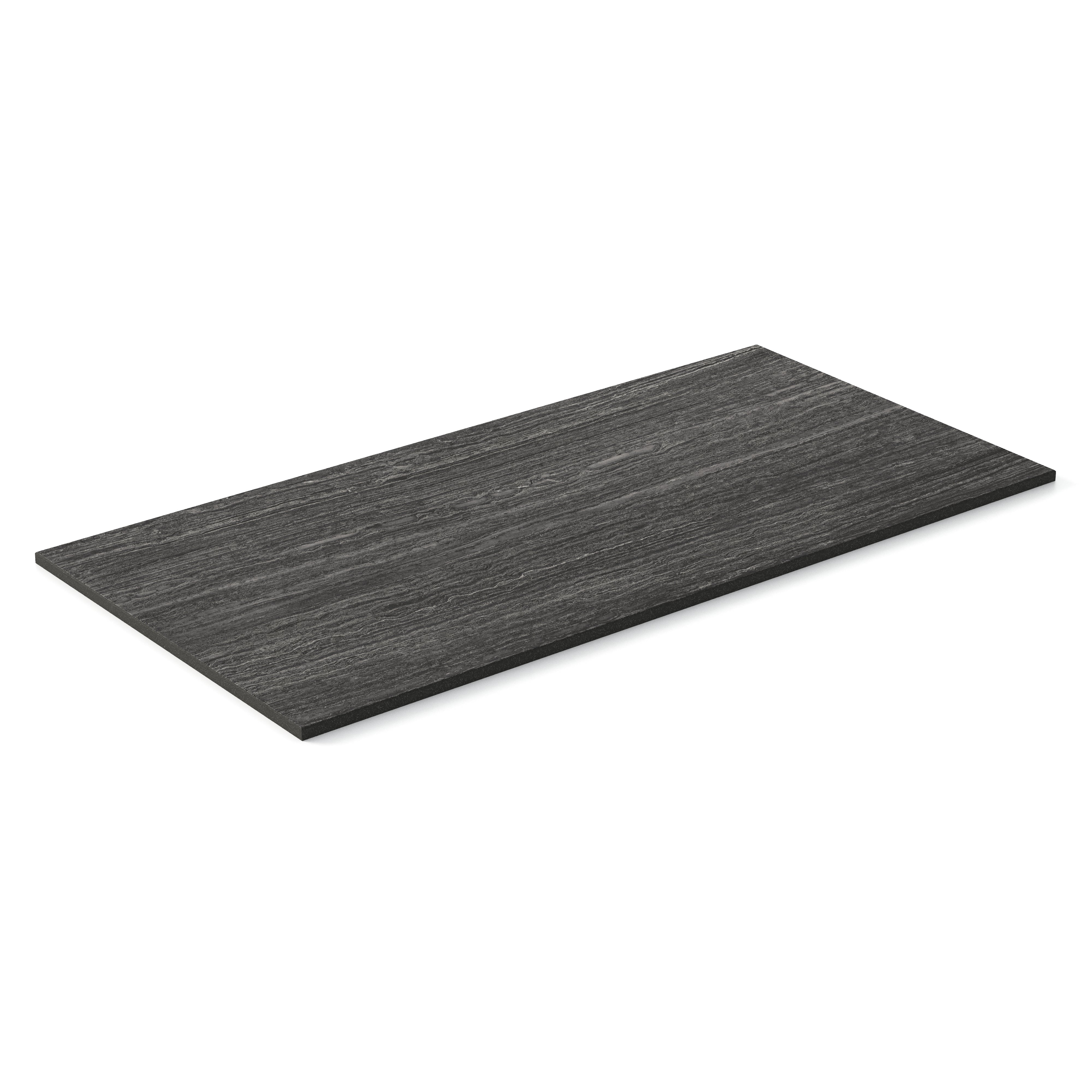 Hendrix 12x24 Matte Porcelain Tile in Coal - Image 3