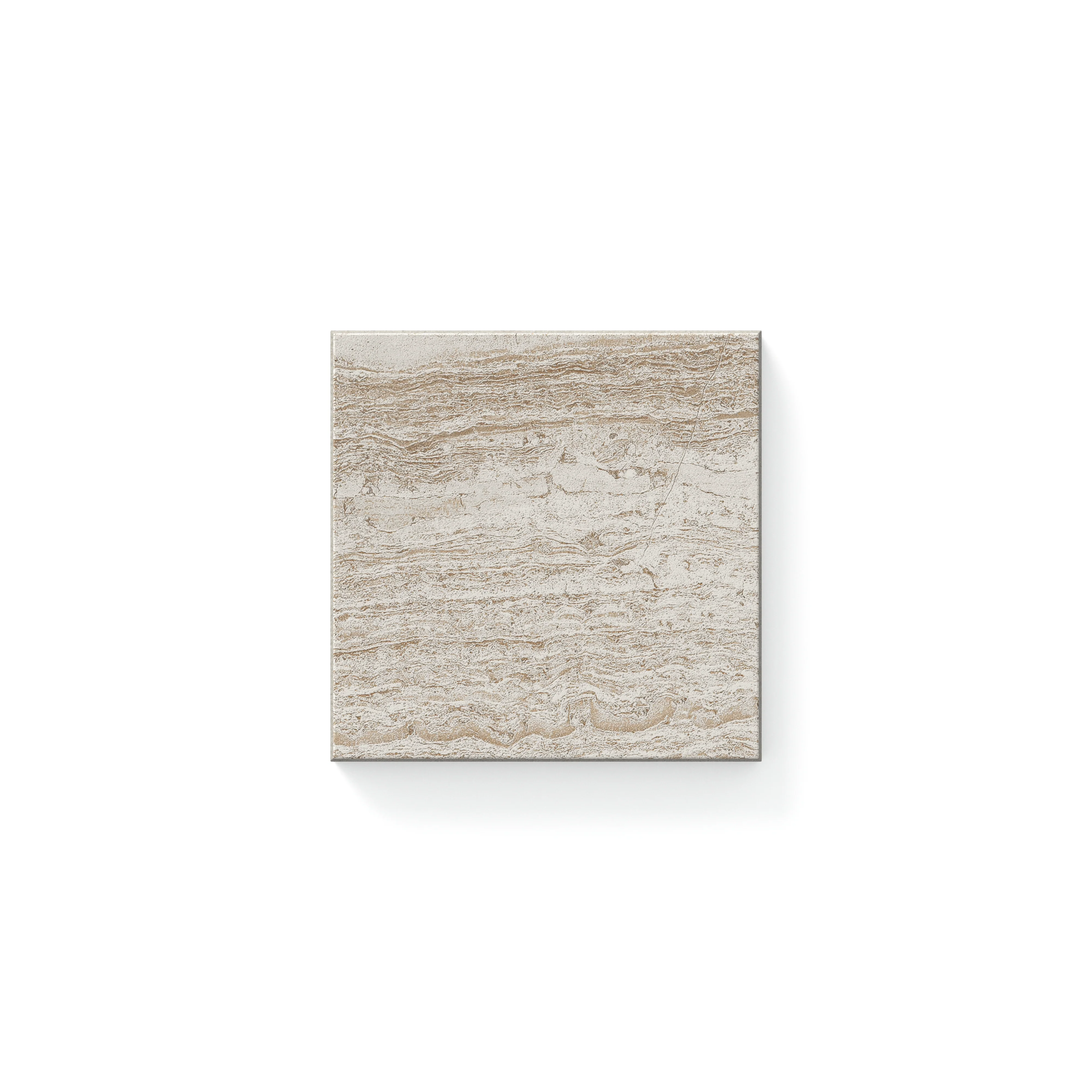 Hendrix 4x4 Matte in Oat Sample