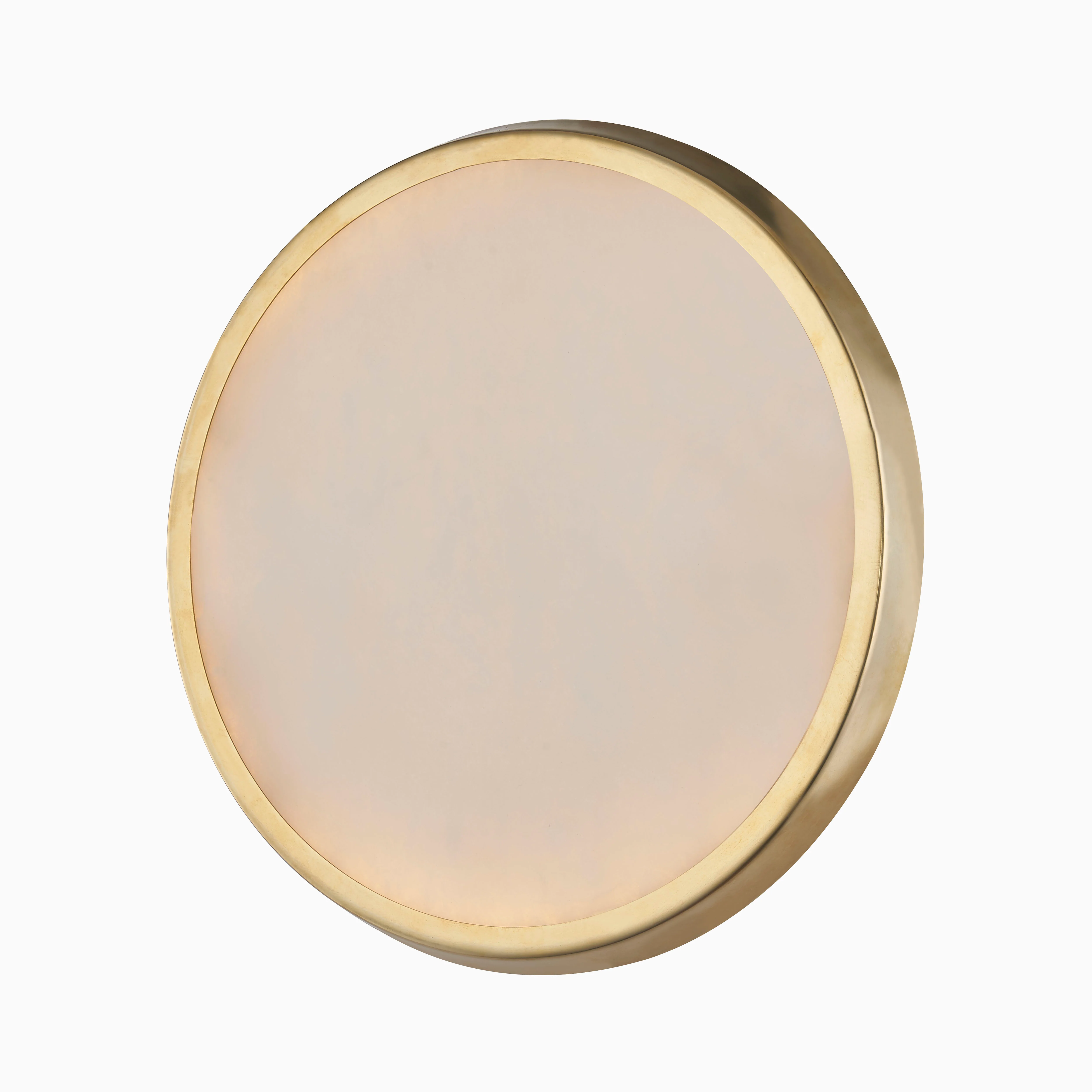 Hurley Flush Mount In Aged Brass - Image 3