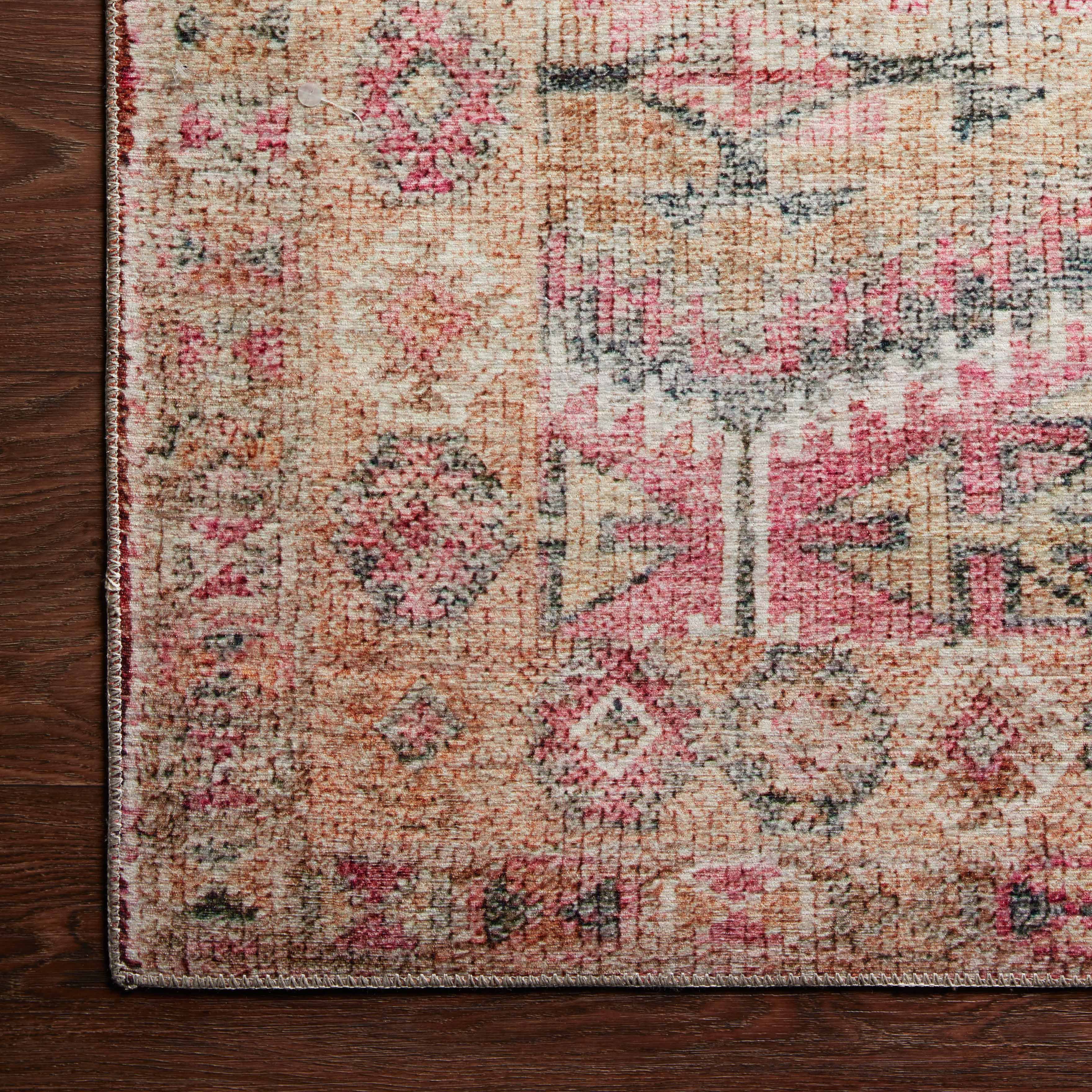 Hutchinson Rug in Rose / Opal - Image 3