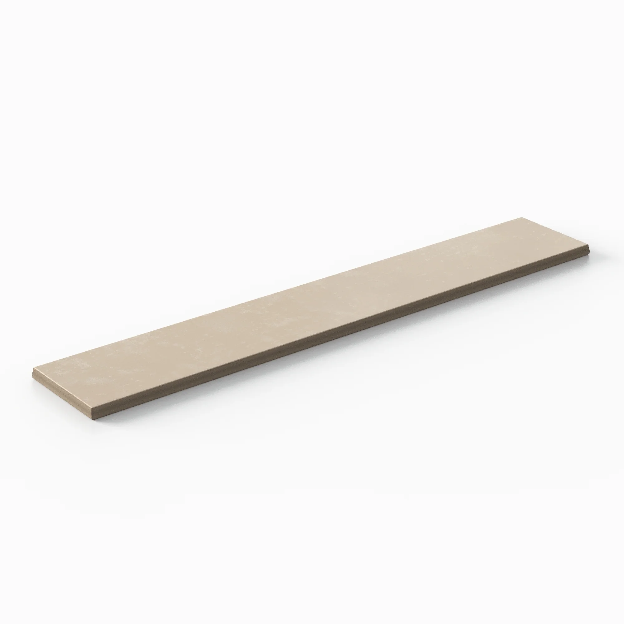 Isabel 2.5x12 Matte Porcelain Tile in Almond Mist - Image 4