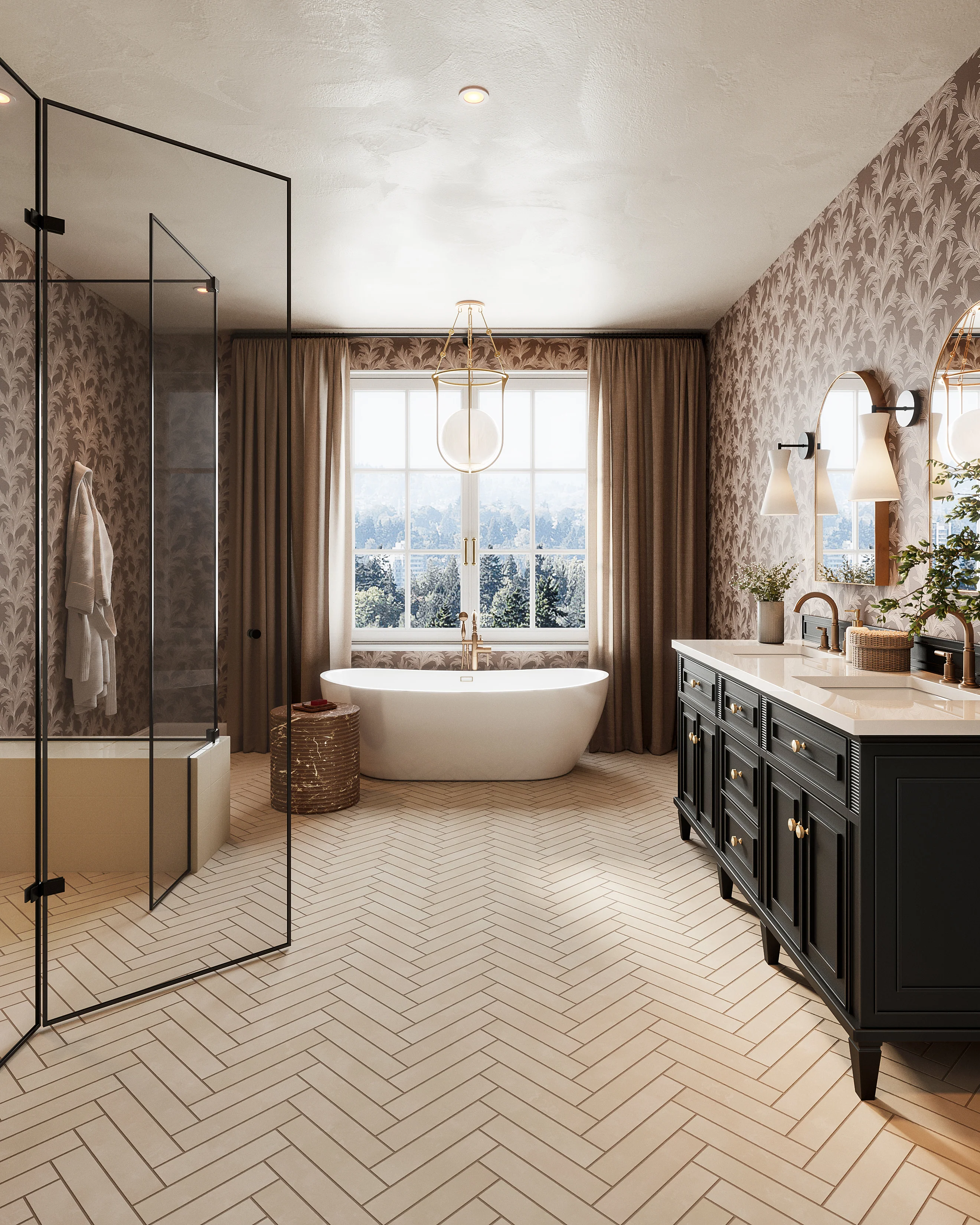 Isabel 2.5x12 Matte Porcelain Tile in Cream - Image 2