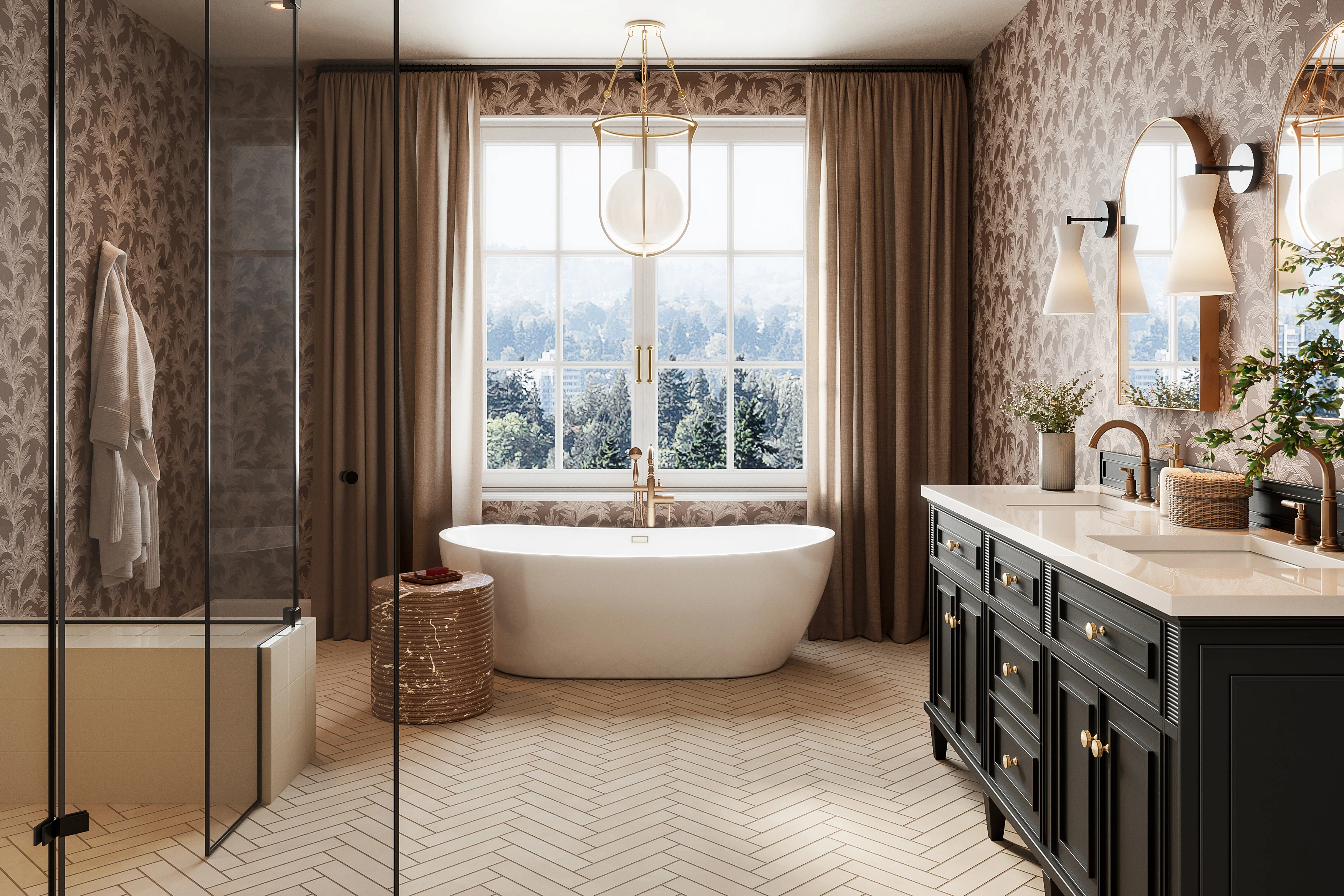 Isabel 2.5x12 Matte Porcelain Tile in Cream - Image 6