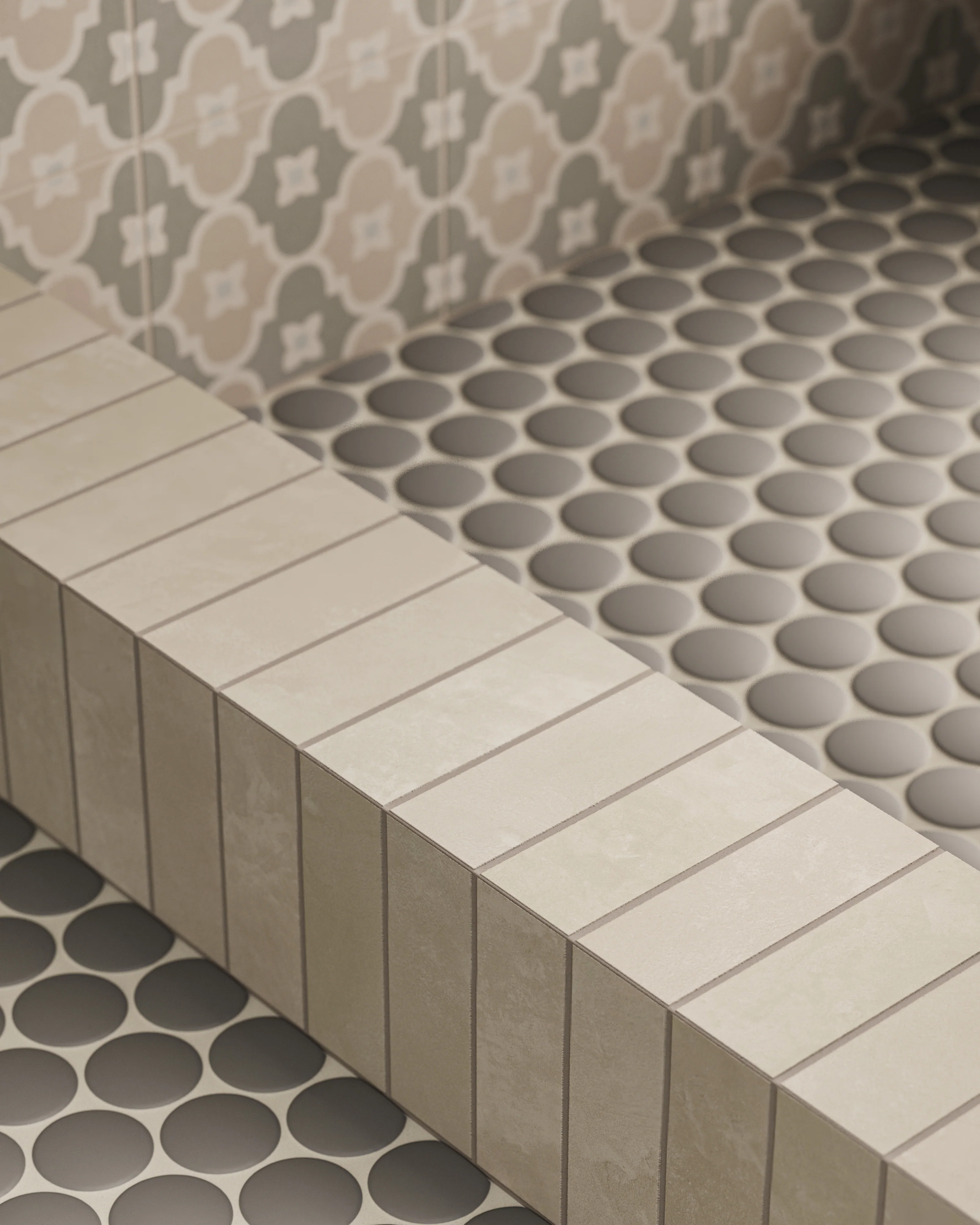 Isabel 2x6 Matte Porcelain Tile in Silverstone - Image 2
