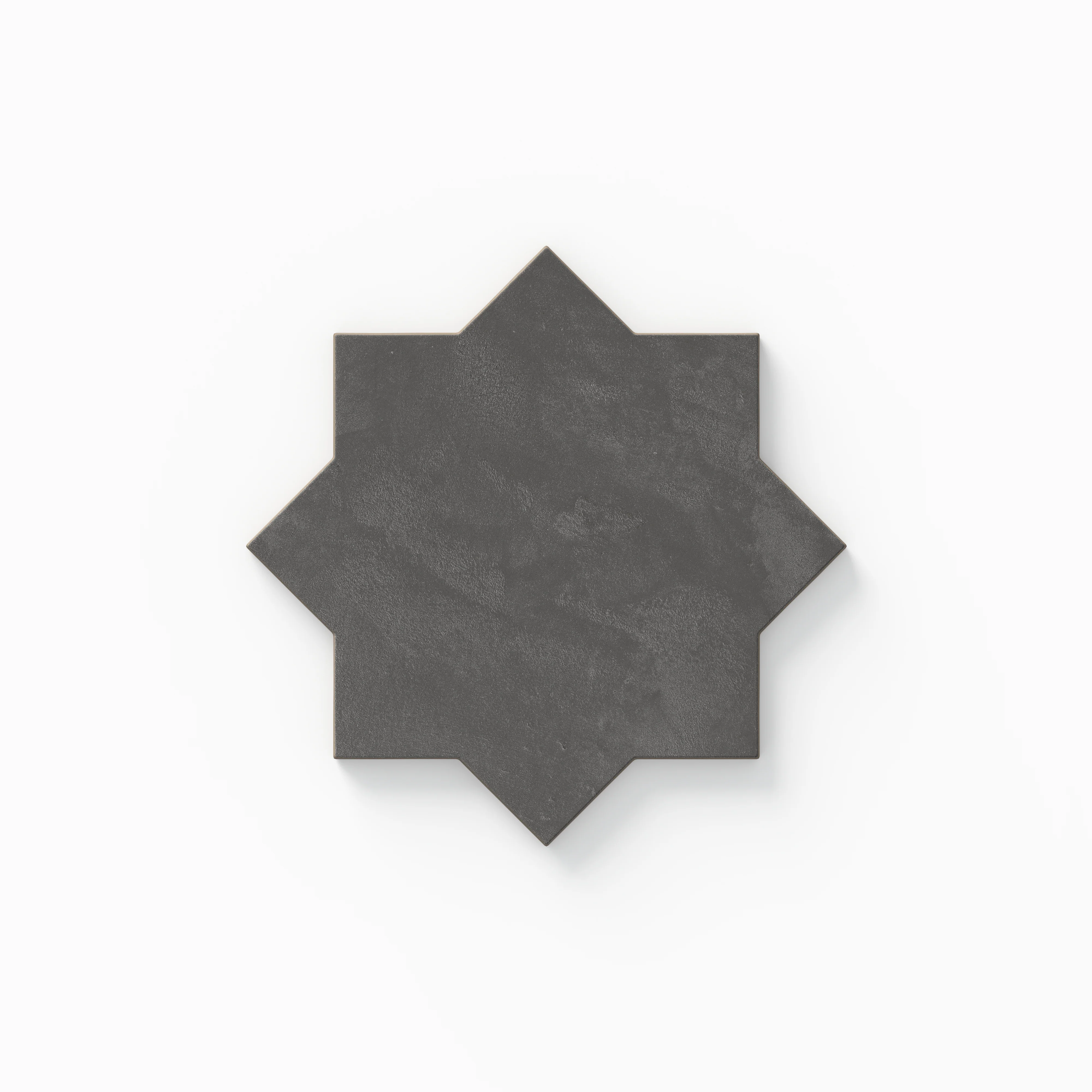 Isabel 6x6 Matte Star in Charcoal Sample