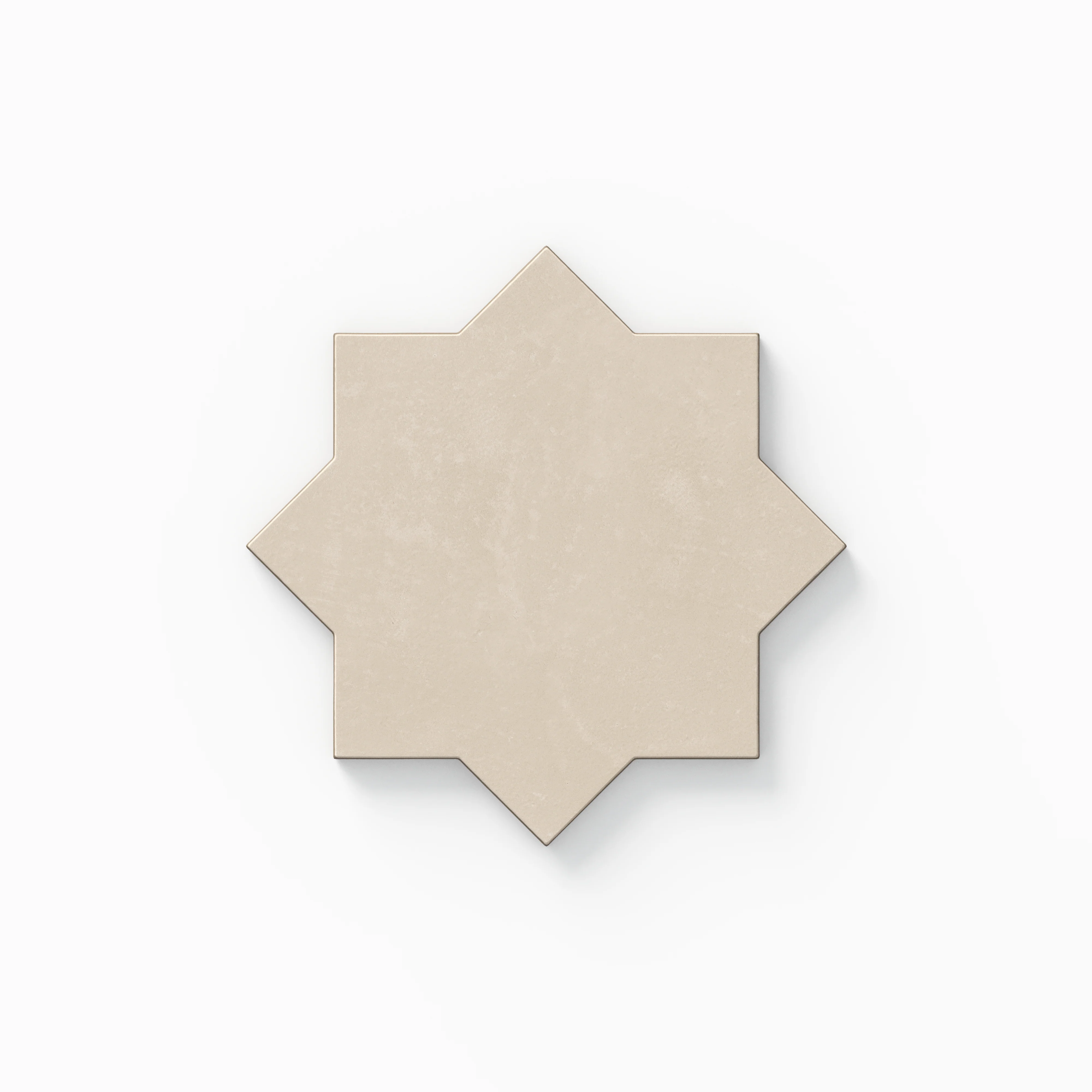 Isabel 6x6 Matte Star in Cream Sample