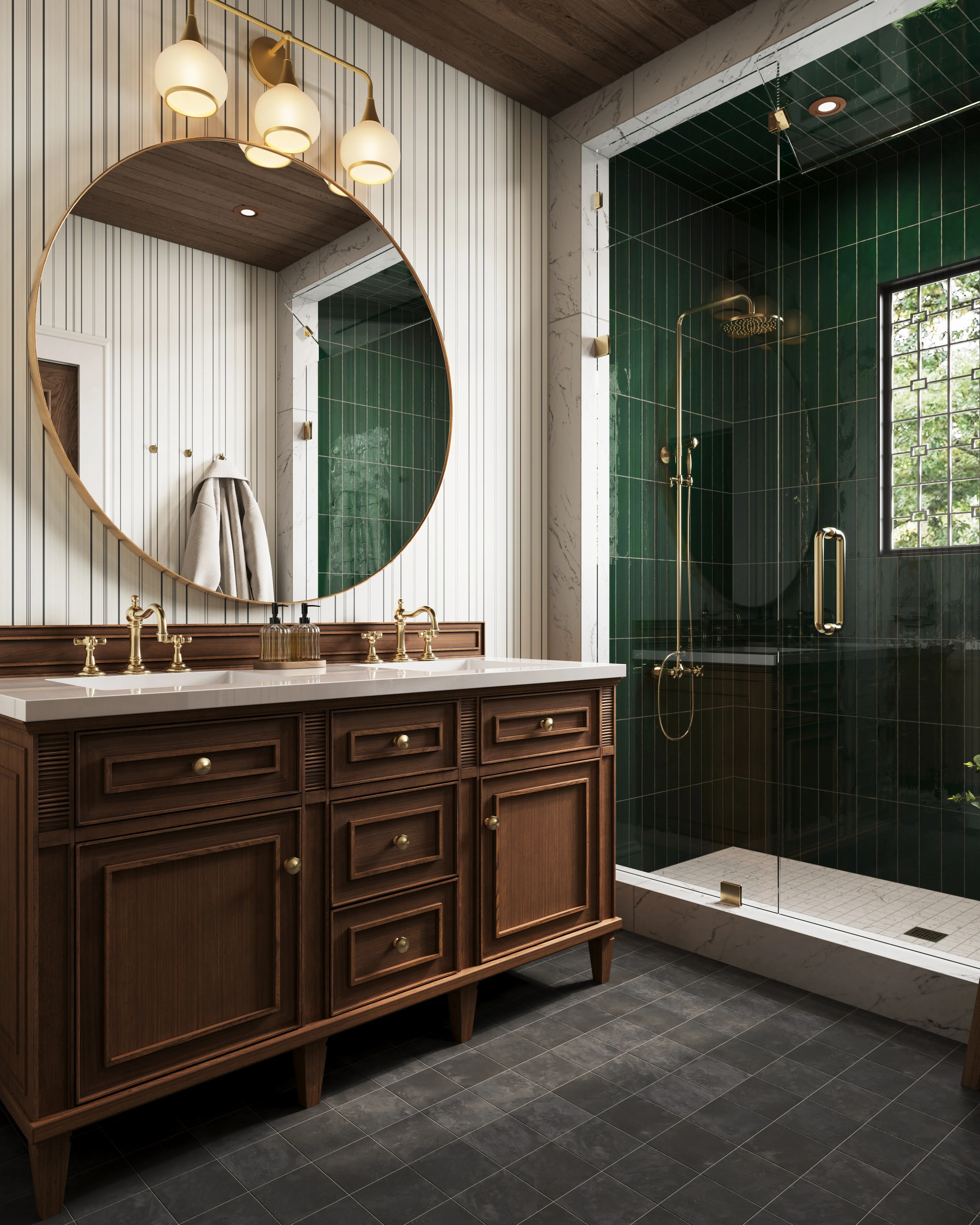 Isabel 6x6 Matte Porcelain Tile in Charcoal - Image 6