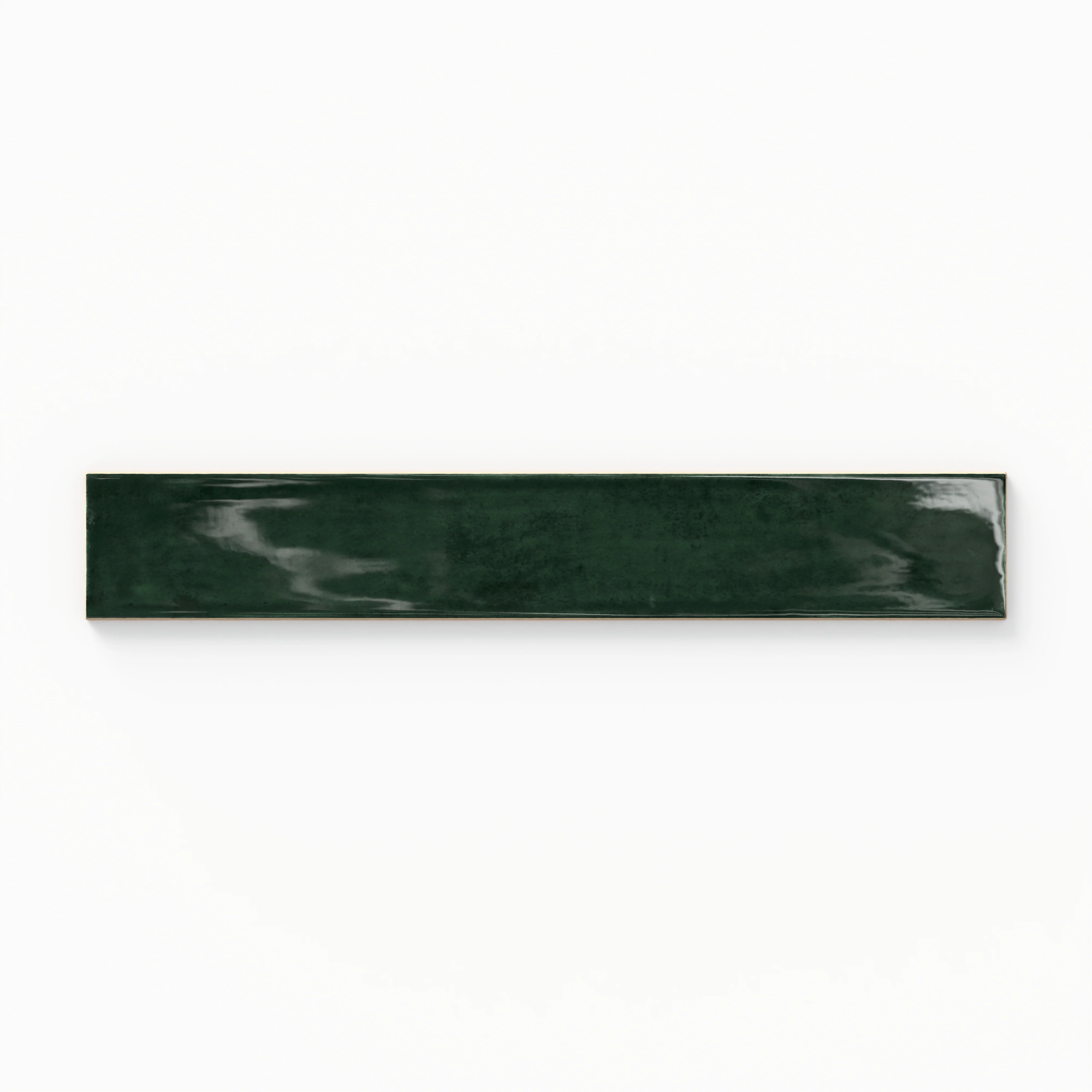 Jaden 2.5x16 Glossy Ceramic Tile in Hunter - Image 3
