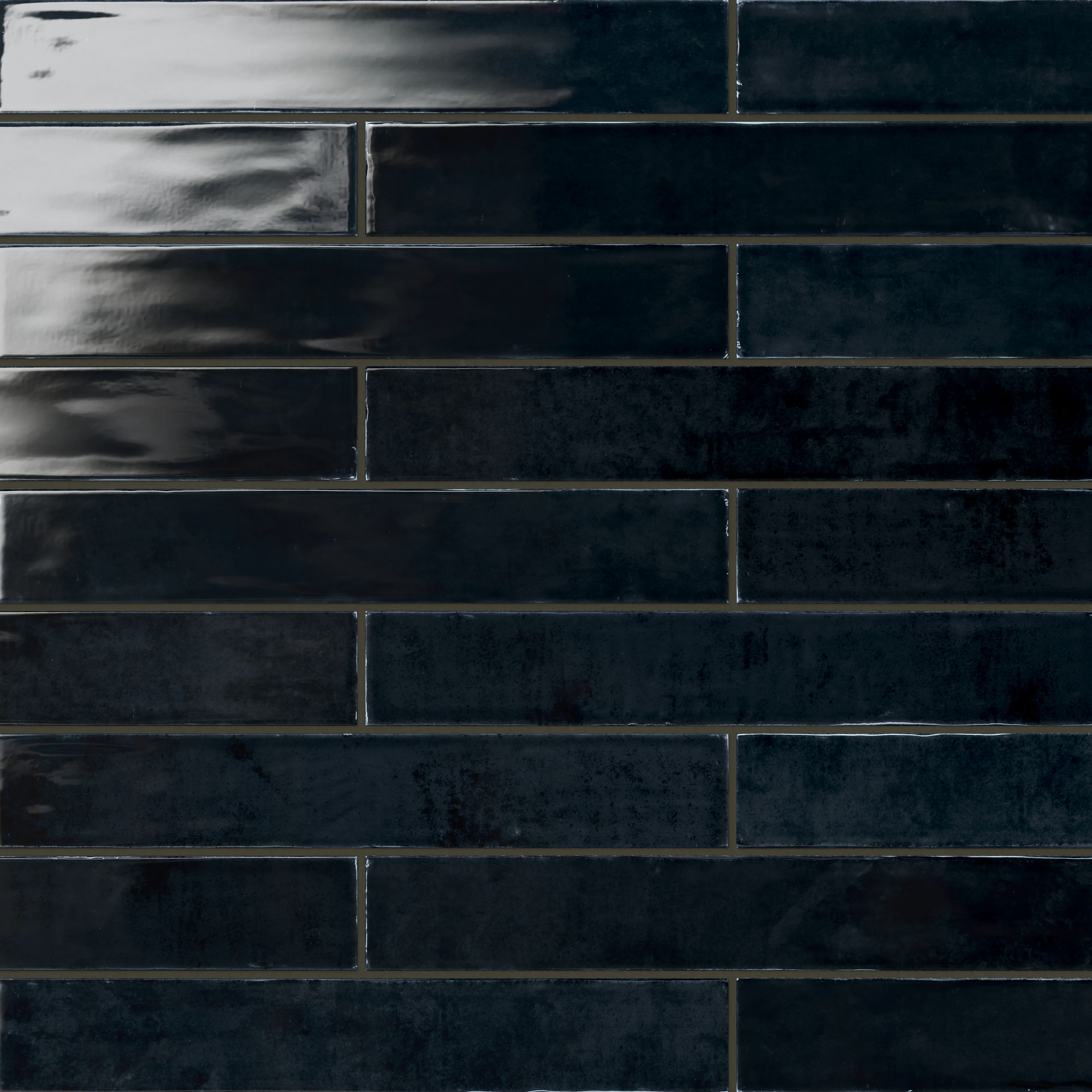 Jaden 2.5x16 Glossy Ceramic Tile in Navy - Image 7