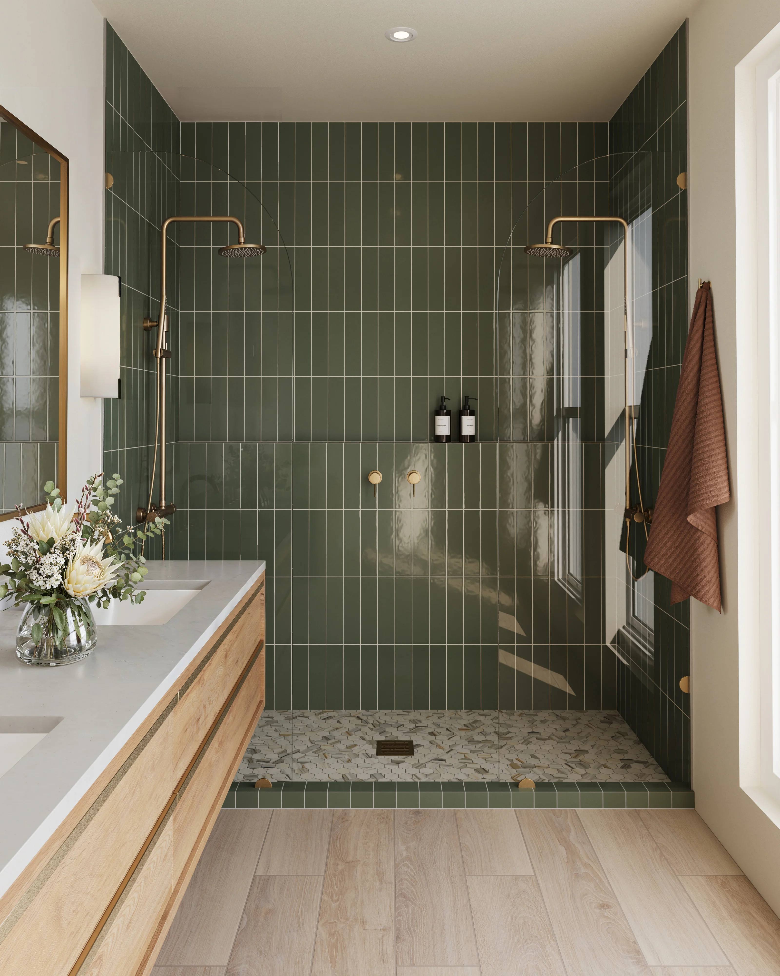Jameson 8x48 Matte Porcelain Tile in Latte - Image 15