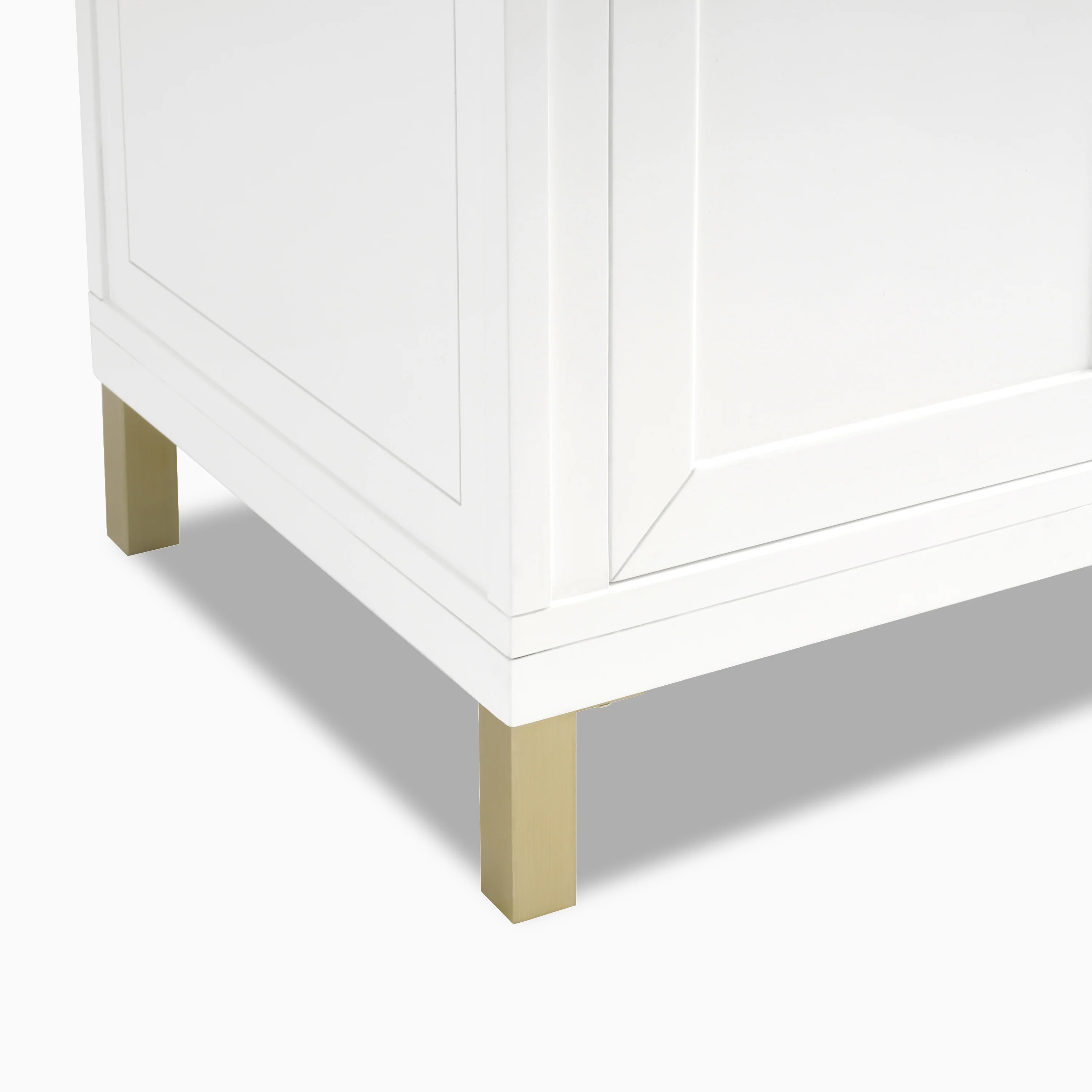 Janelle 36" Single Vanity in Glossy White with 3 cm White Zeus Silestone Top - Image 6