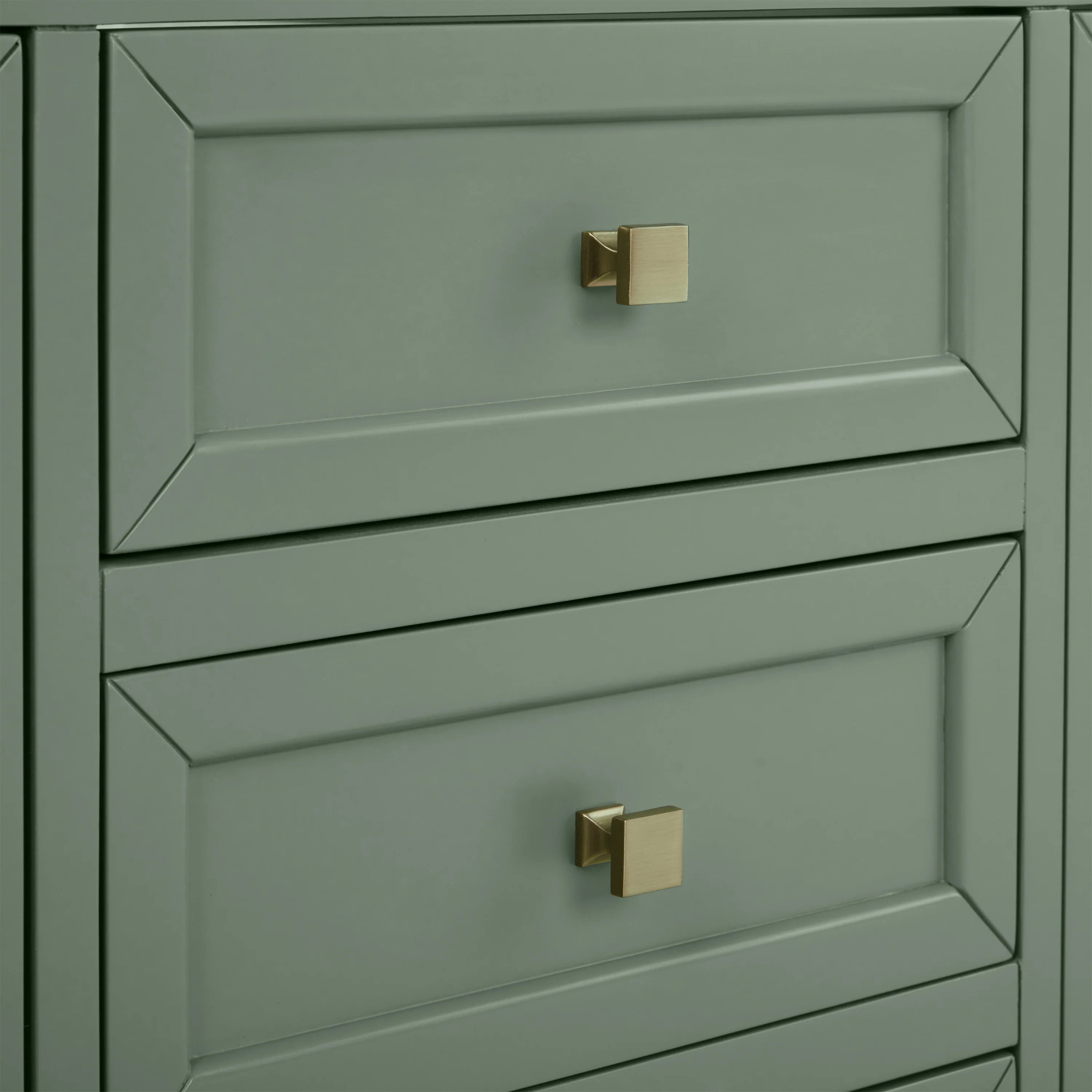 Janelle 72" Double Vanity in Smokey Celadon with 3 cm White Zeus Silestone Top - Image 4