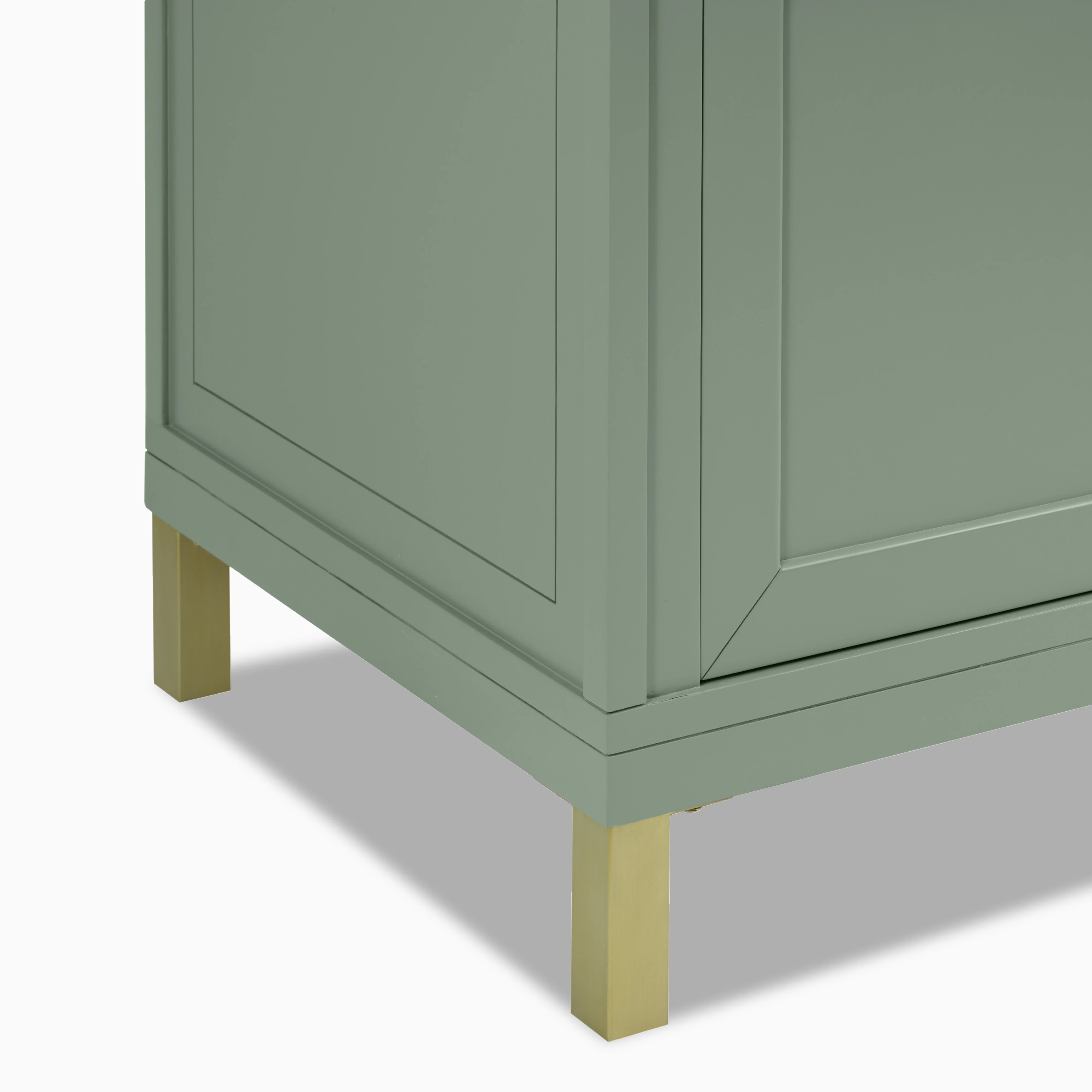 Janelle 72" Double Vanity in Smokey Celadon with 3 cm White Zeus Silestone Top - Image 5