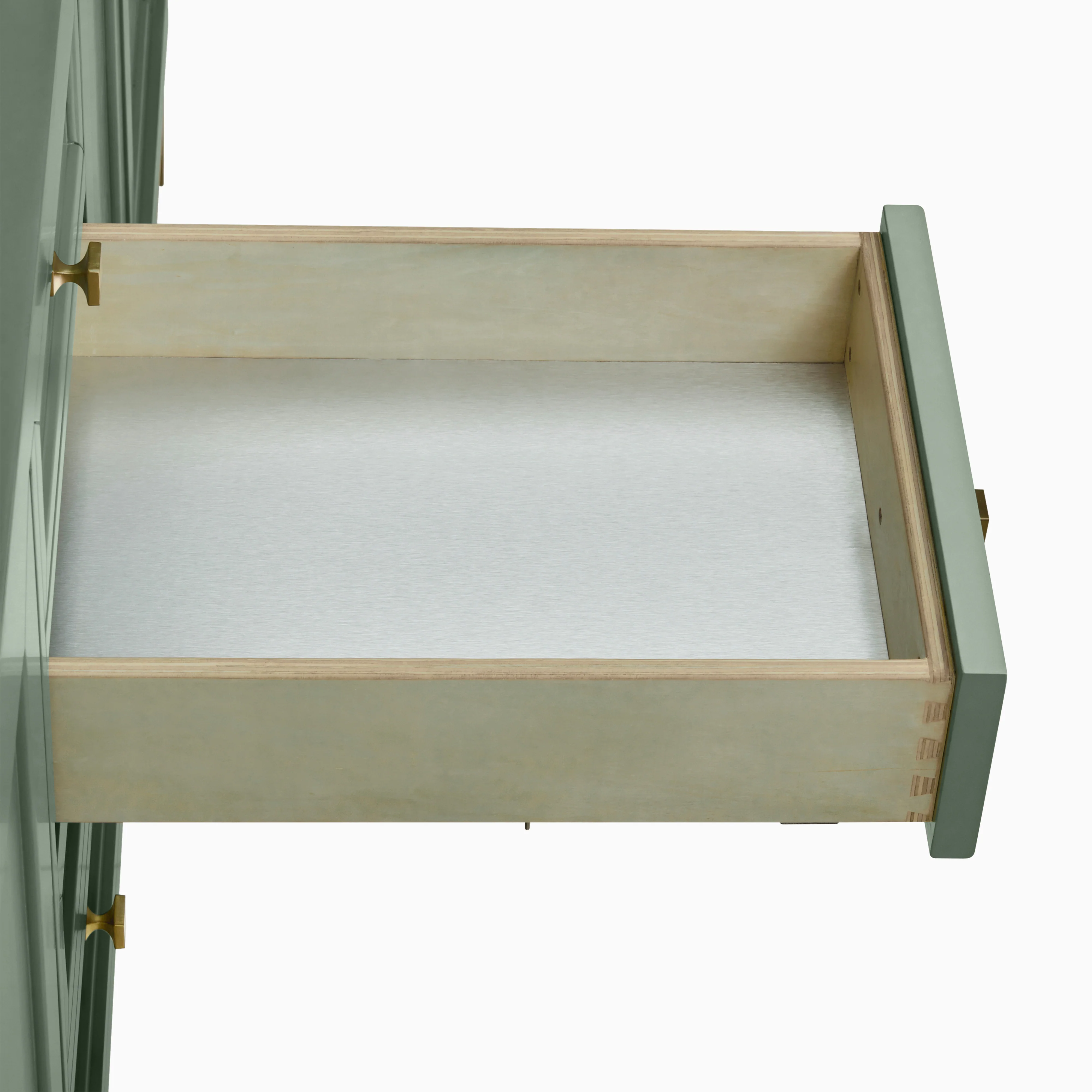 Janelle 72" Double Vanity in Smokey Celadon with 3 cm White Zeus Silestone Top - Image 7